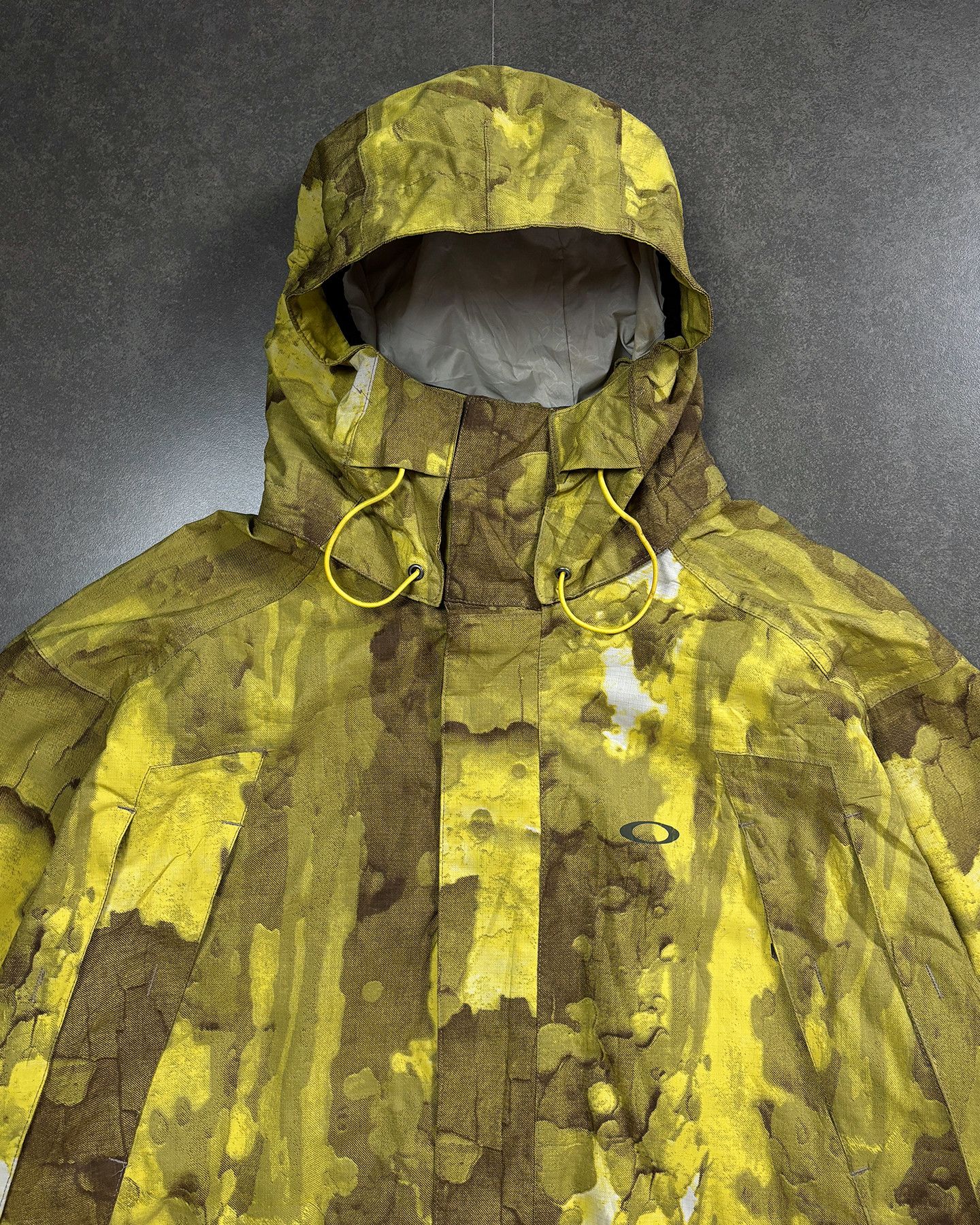 Oakley 00s Oakley Down Geometric Pattern Magnetic Closure Jacket Size US XL / EU 56 / 4 - 3 Thumbnail