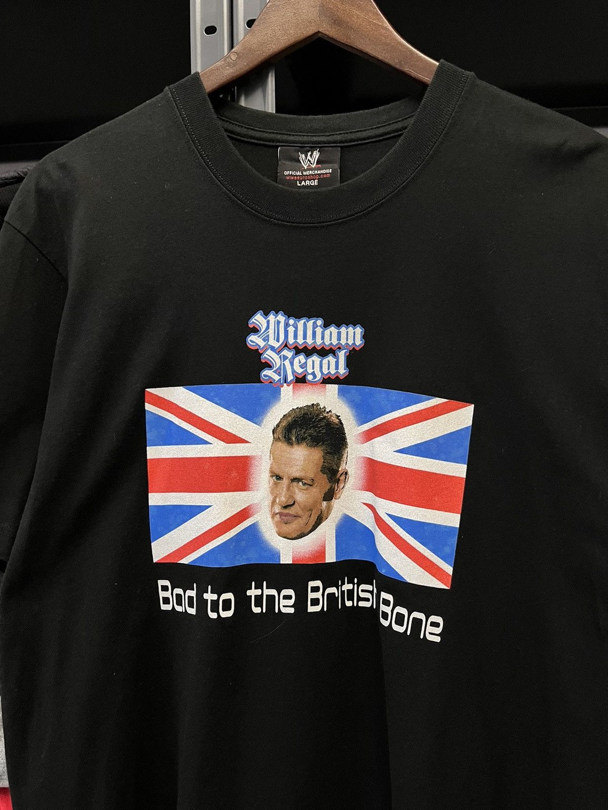 WWE Vintage WWE William Regal T-shirt Size US L / EU 52-54 / 3 - 2 Thumbnail
