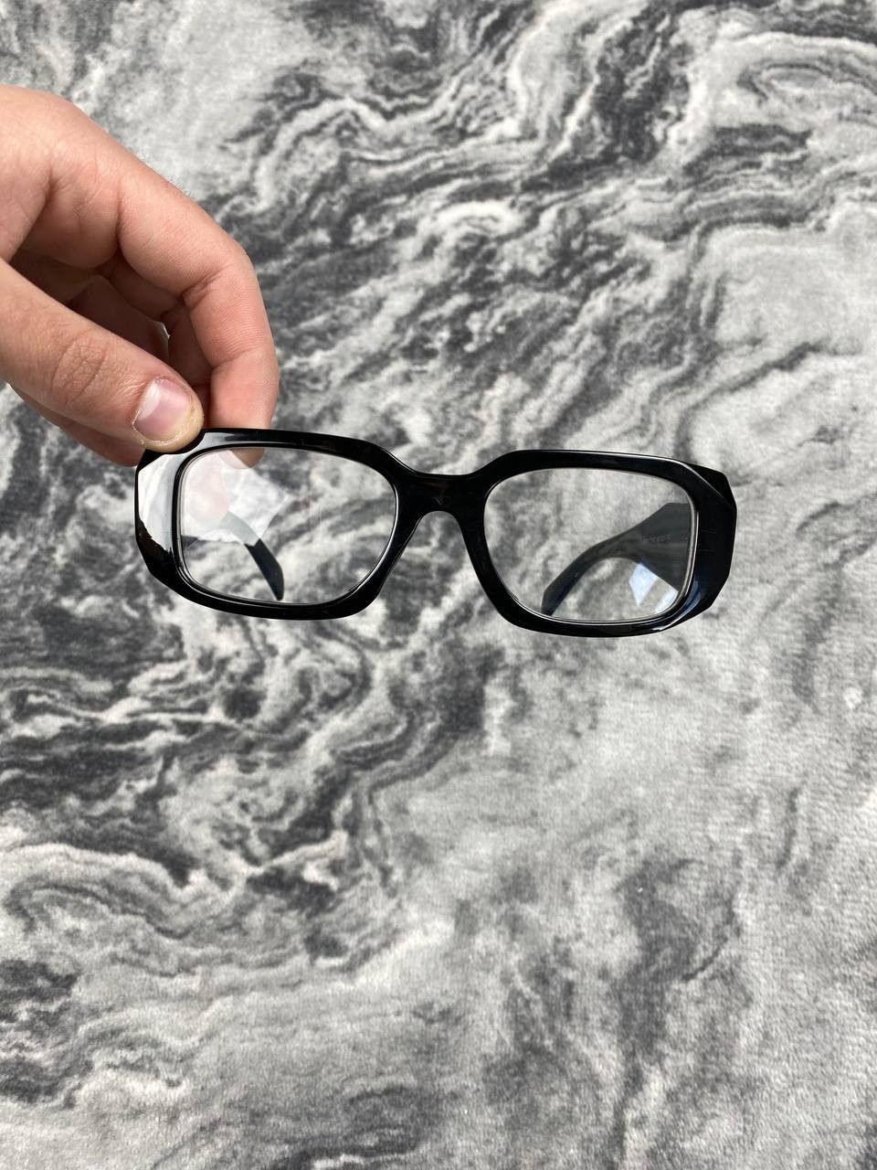 Prada Prada Symbole Sunglasses Women Black Size ONE SIZE - 3 Thumbnail
