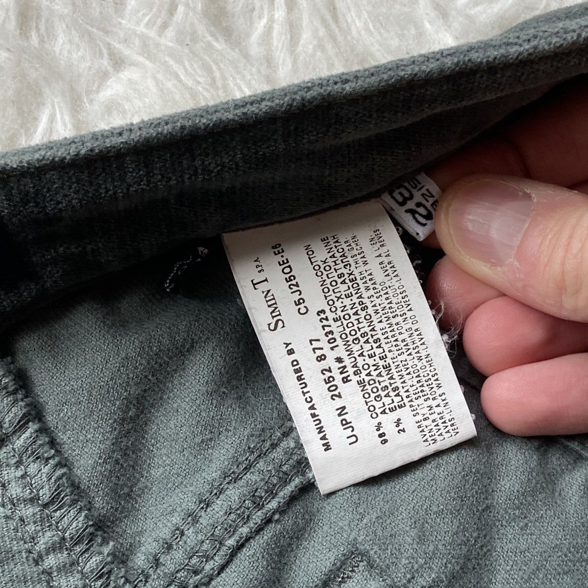 Armani 📌 Vintage Crazy Armani Jeans Velour Flared Pants Size US 32 / EU 48 - 12 Thumbnail
