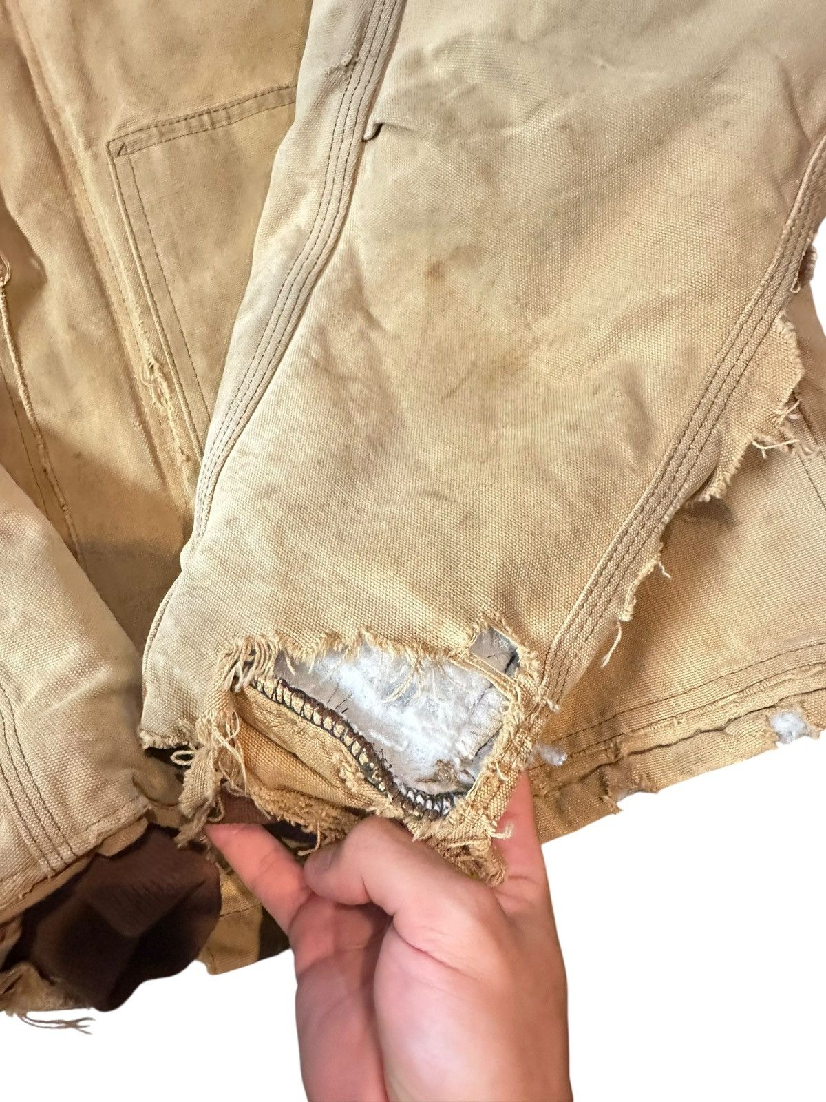 Carhartt Carhartt Detroit-style Jacket (Sz L) Size US L / EU 52-54 / 3 - 3 Thumbnail