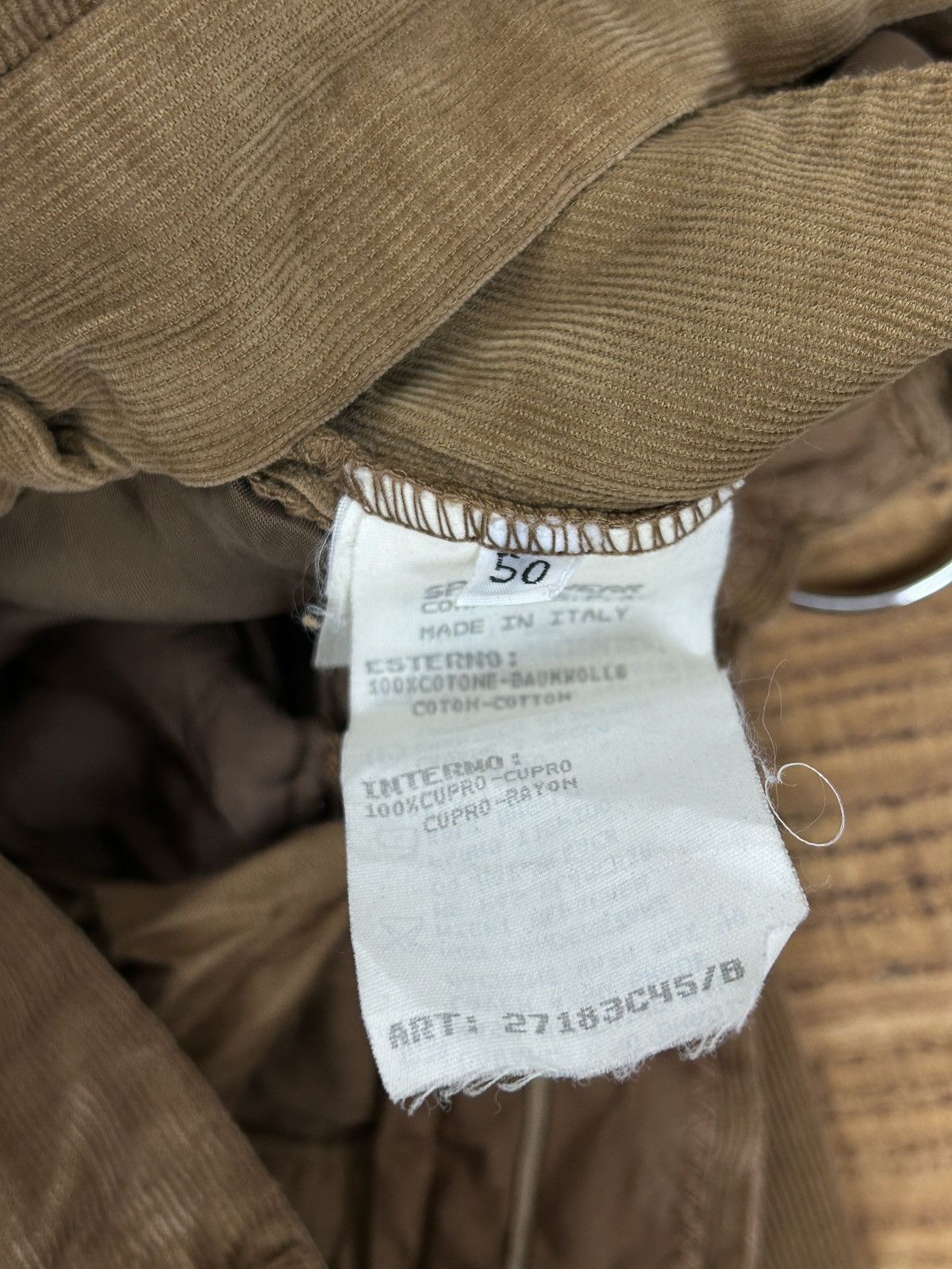 C.P. Company 90s Vintage CP Company AW97 Corduroy Trousers Pants 50 Size US 34 / EU 50 - 10 Thumbnail