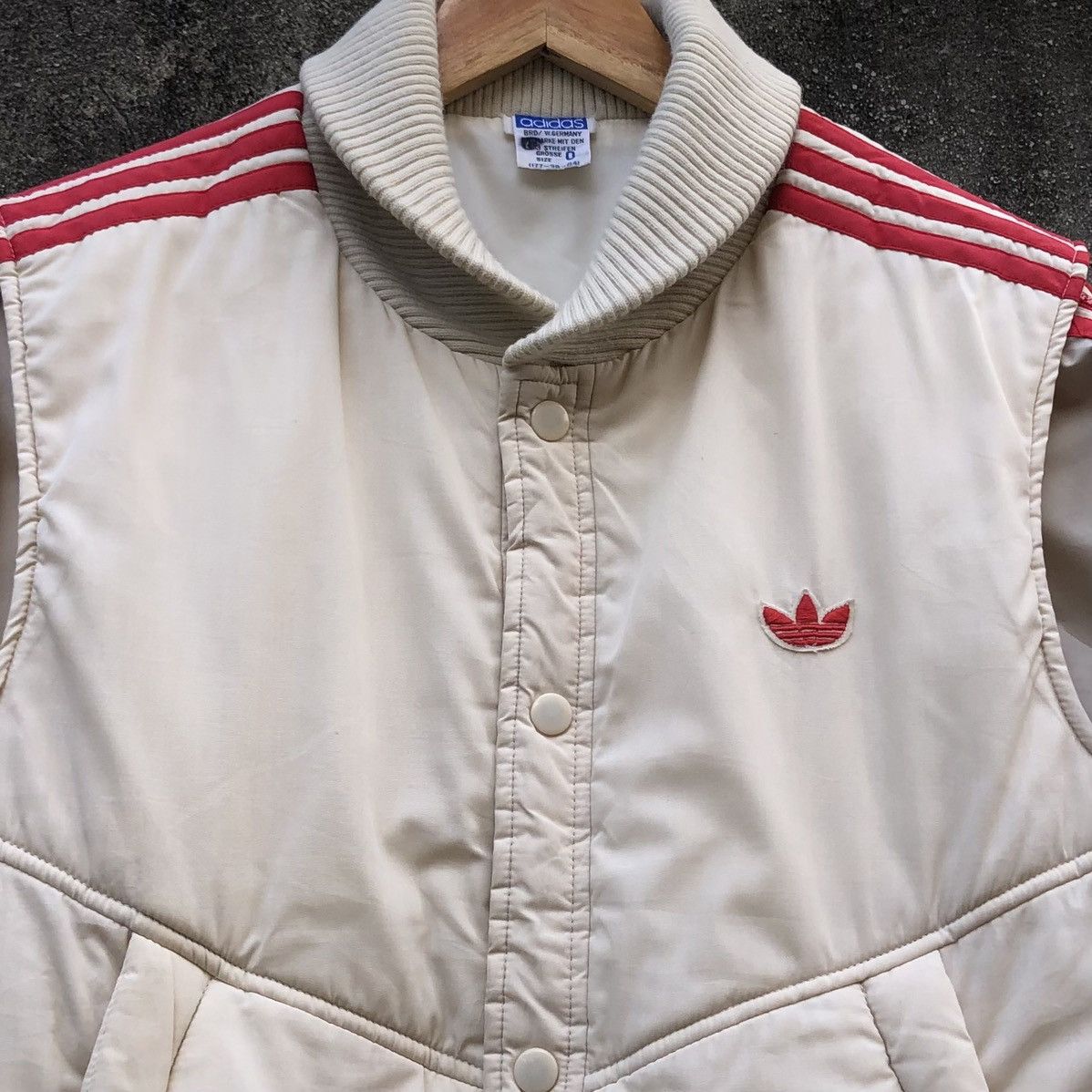 Adidas VTG 80s Adidas Descente Trefoil PufferJacket Pull in Sleeves Size US M / EU 48-50 / 2 - 4 Thumbnail
