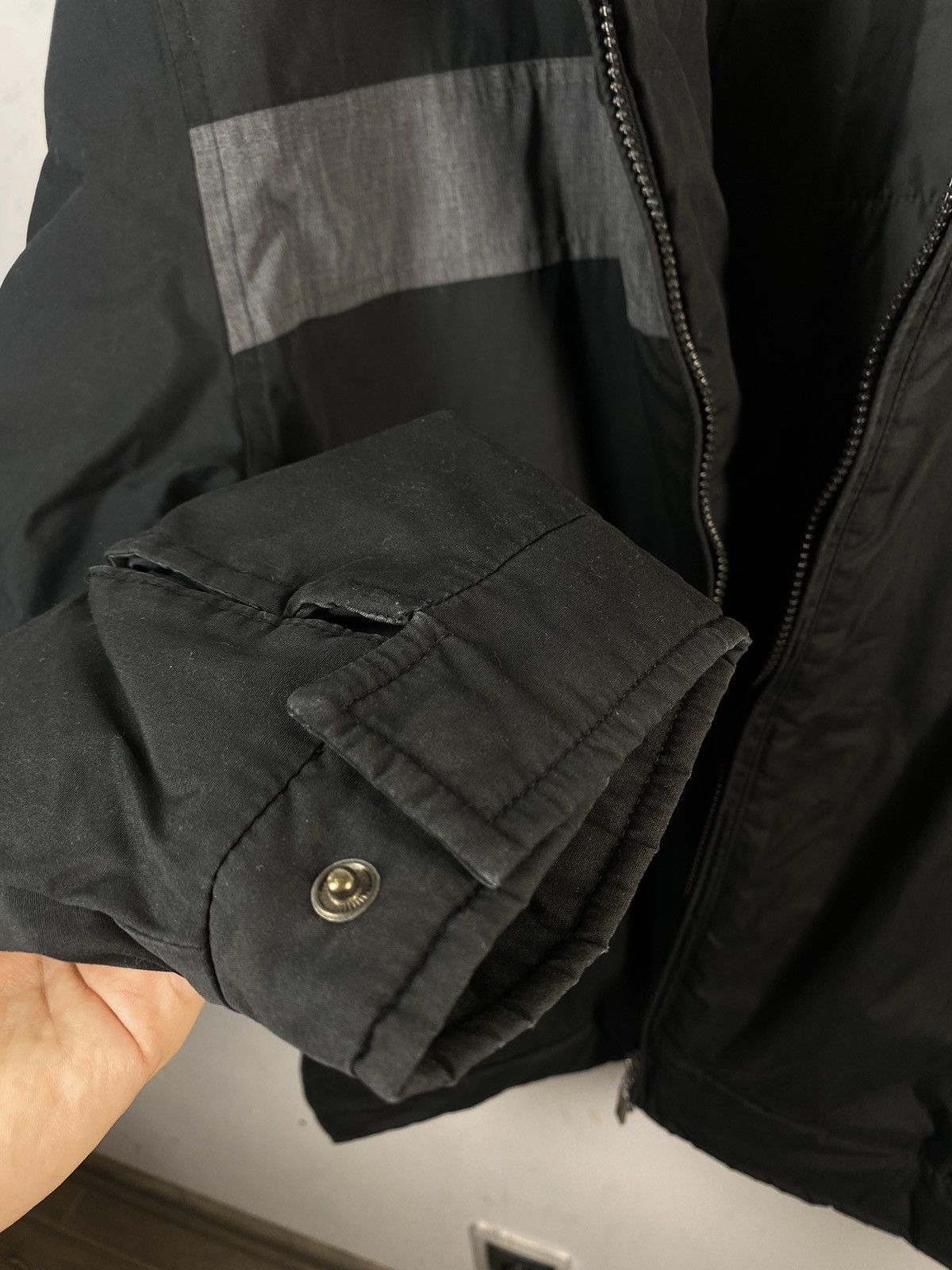 Yves Saint Laurent Warm YSL Jacket Black/Grey Autumn YSL Bomber Saint Laurent Size US XL / EU 56 / 4 - 18 Thumbnail