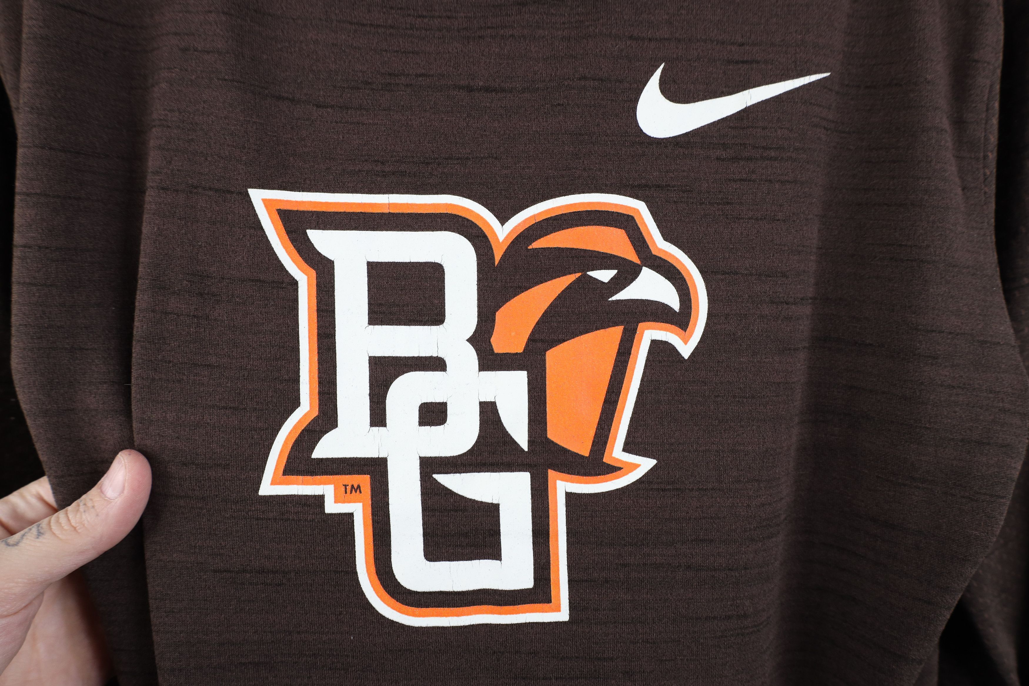 Nike Nike Issued Bowling Green State University Football T-Shirt Size US S / EU 44-46 / 1 - 4 Thumbnail