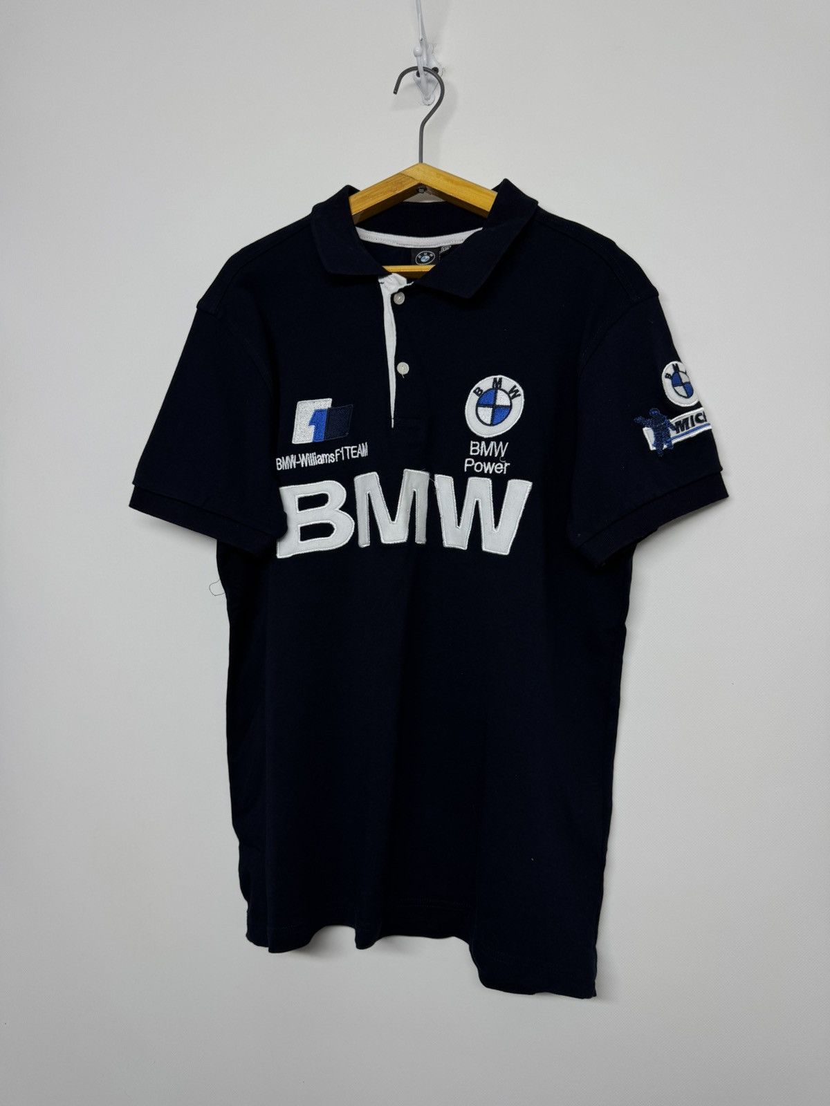 BMW Vintage Y2k Racing F1 Williams BMW Team 90’s Size US XXL / EU 58 / 5 - 5 Thumbnail