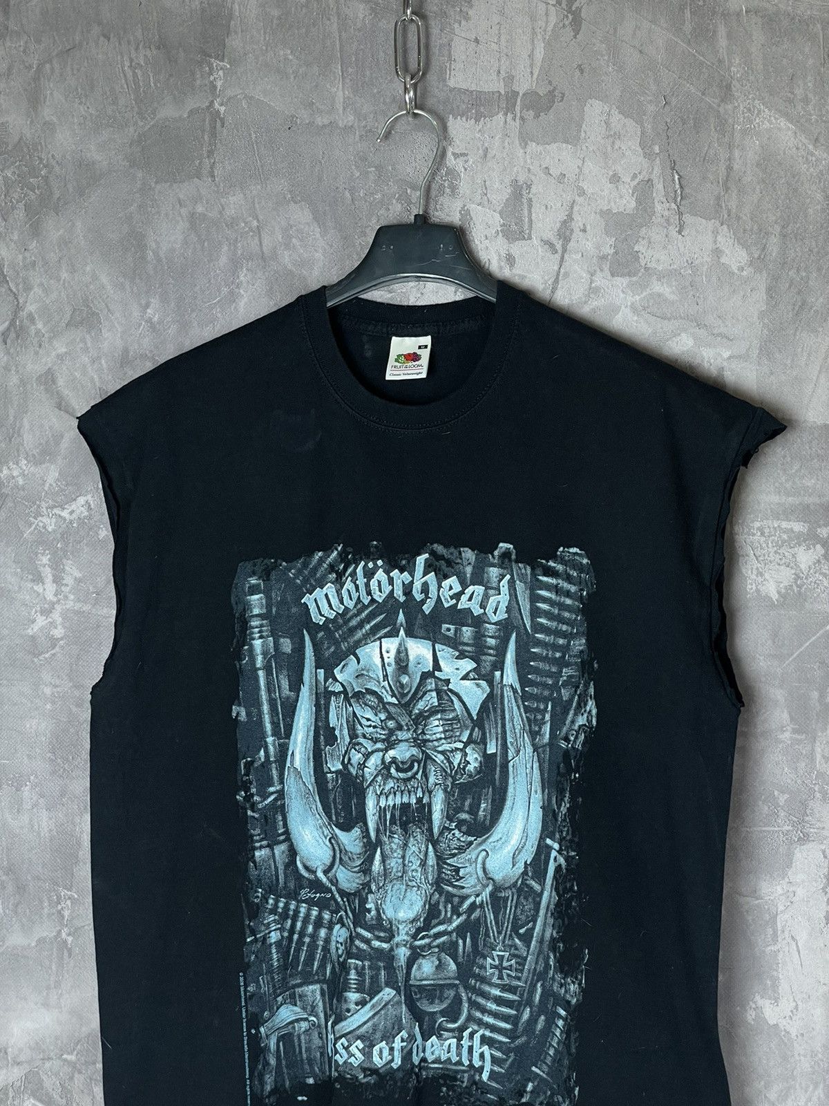 Band Tees × Vintage Vintage Motorhead England Big Printed Skulls Rock 2006 Tee Size US M / EU 48-50 / 2 - 3 Thumbnail