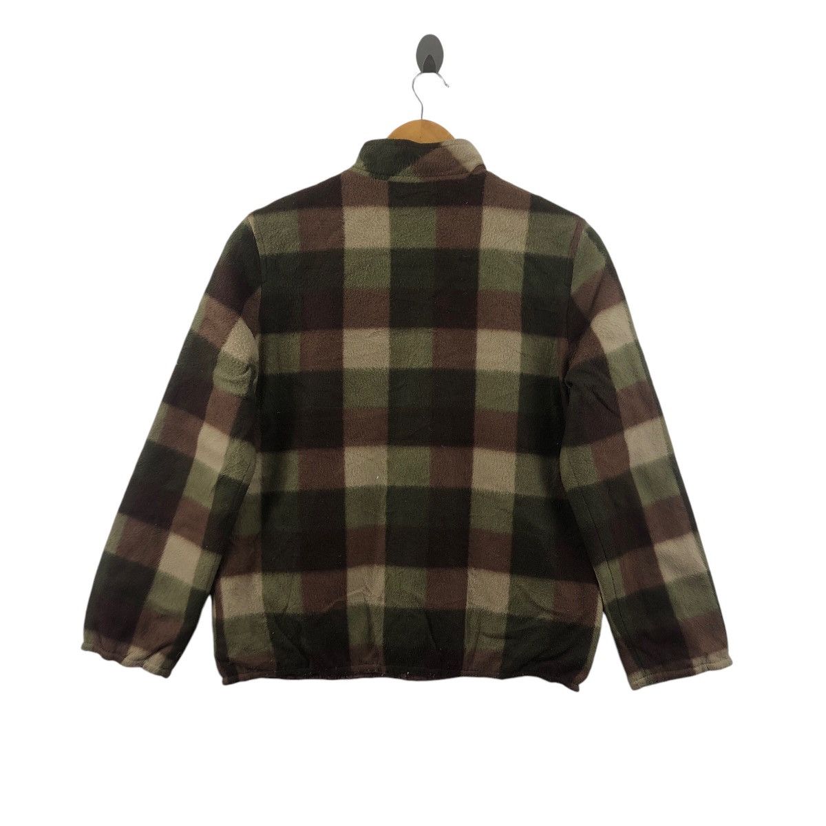 Burberry Riversible! THOMAS BURBERRY Jacket Checkered Fleece Size US L / EU 52-54 / 3 - 3 Thumbnail