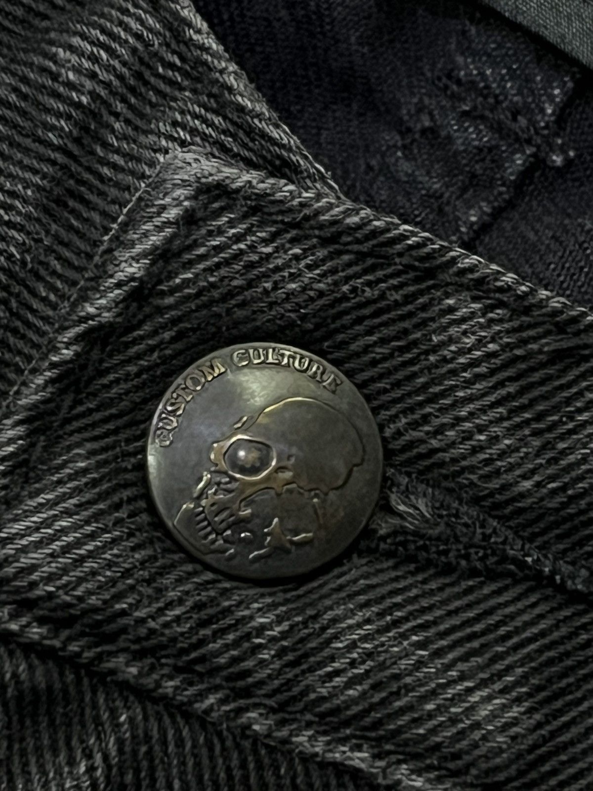 Culturata 🔥Vintage CUSTOM CULTURE Grunge Multizipper S.Laurent Style Size 28" / US 6 / IT 42 - 13 Thumbnail