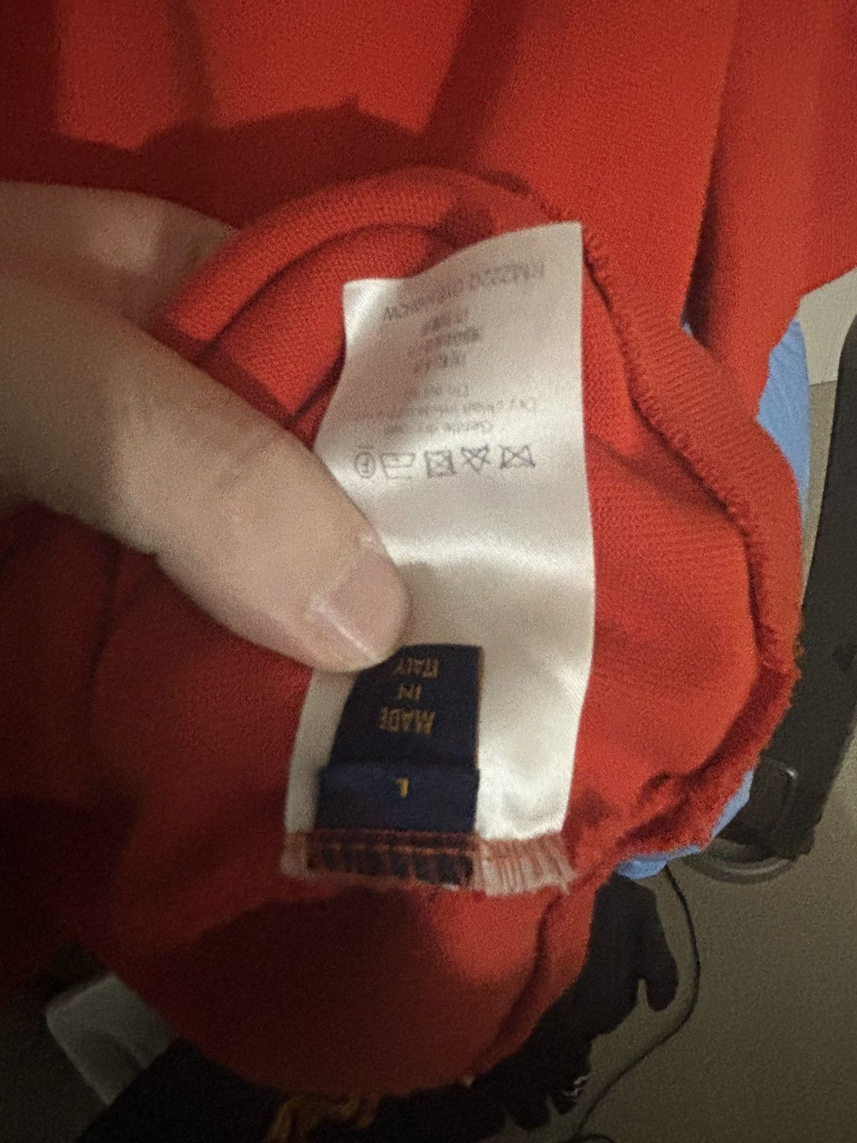 Louis Vuitton Louis Vuitton pin hoodie (RED) Size US L / EU 52-54 / 3 - 5 Thumbnail