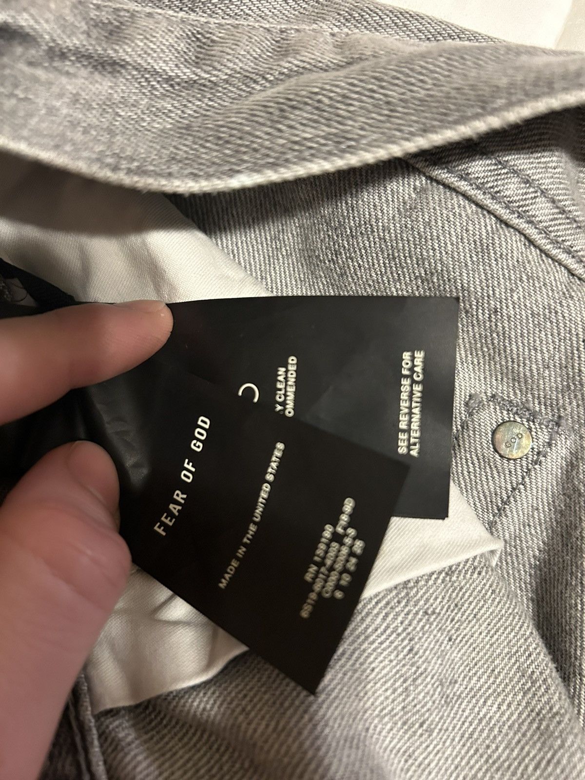 Fear of God Fear Of God 6th collection Denim Size US 30 / EU 46 - 4 Thumbnail
