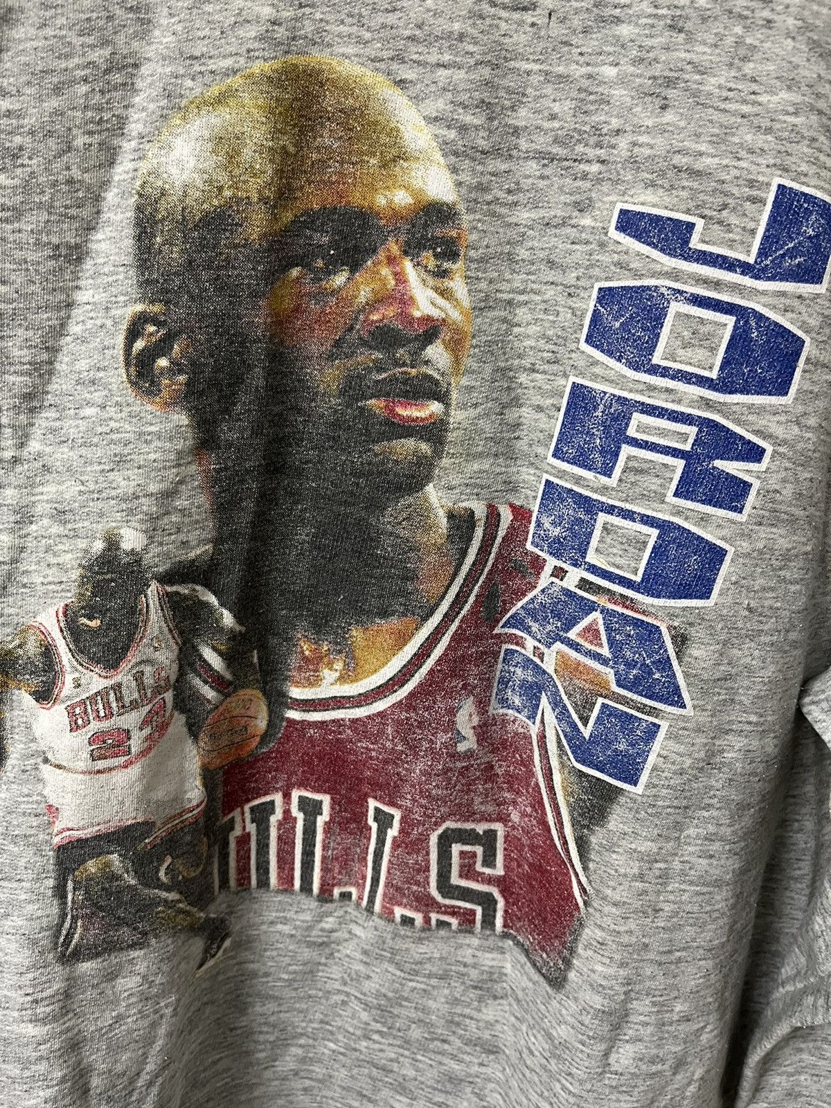 Jordan Brand × Vintage Michael Jordan Printed Vintage Hoodie Size US XL / EU 56 / 4 - 7 Thumbnail