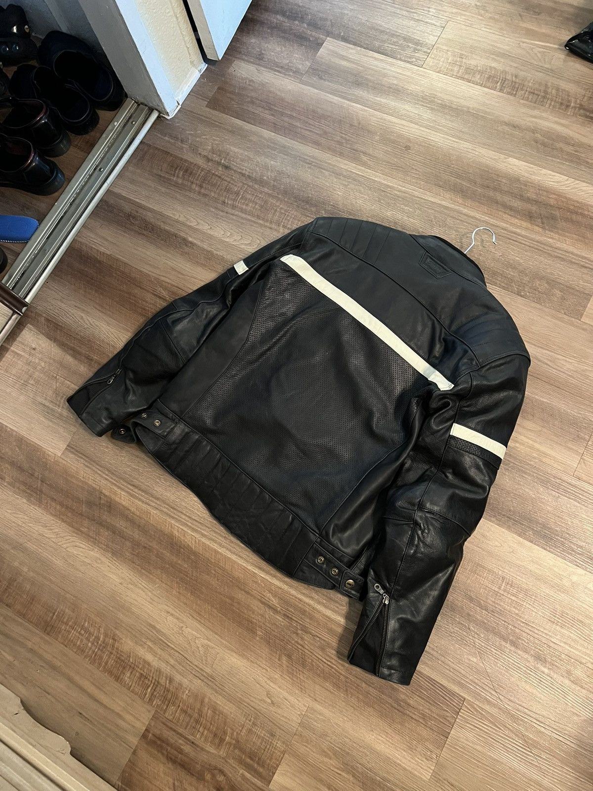 Vintage Motorcycle jacket. NEVER WORN Size US L / EU 52-54 / 3 - 3 Thumbnail