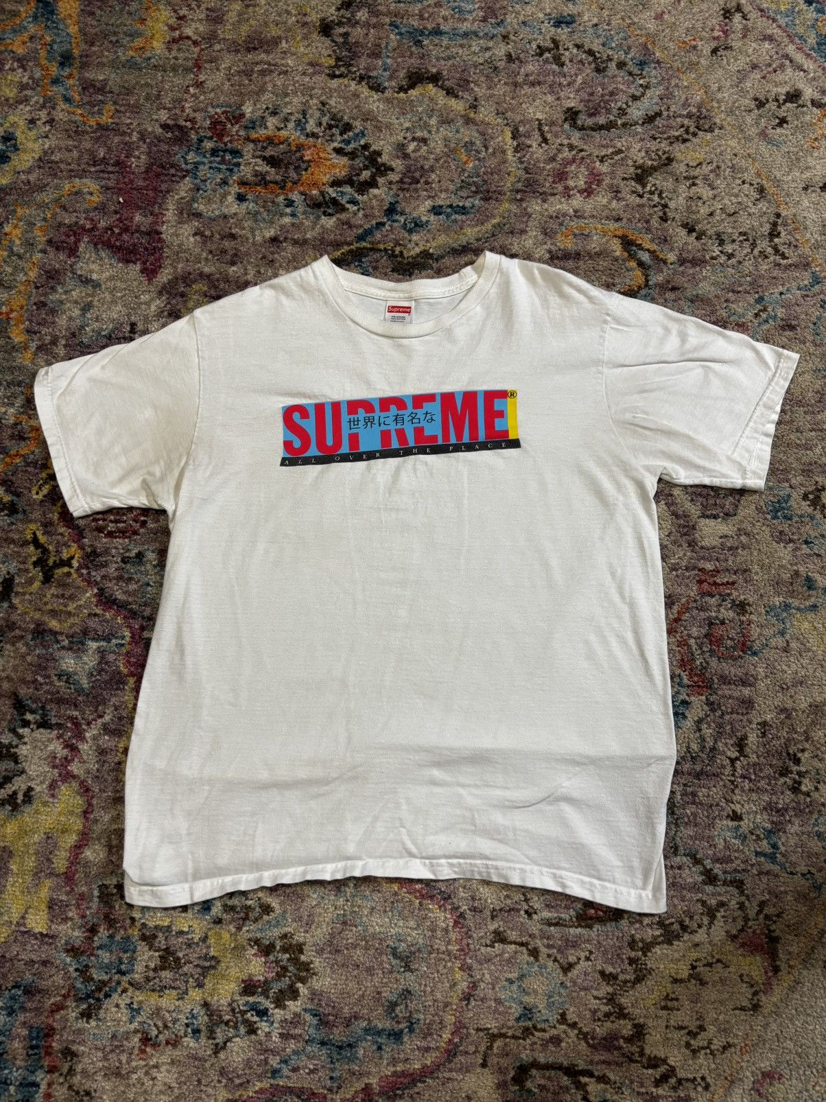 Supreme Supreme All Over Tee Size US L / EU 52-54 / 3 - 1 Thumbnail