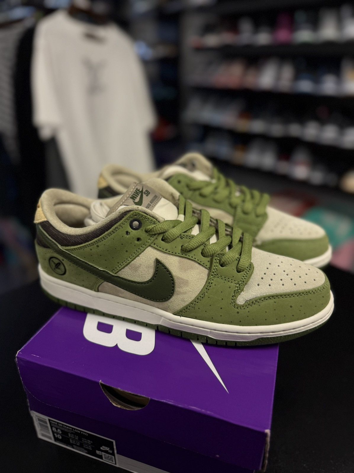 Nike Nike Dunk Low Yuto Horigome Matcha Size 8.5 (NEW) Size US 8.5 / EU 41-42 - 3 Thumbnail