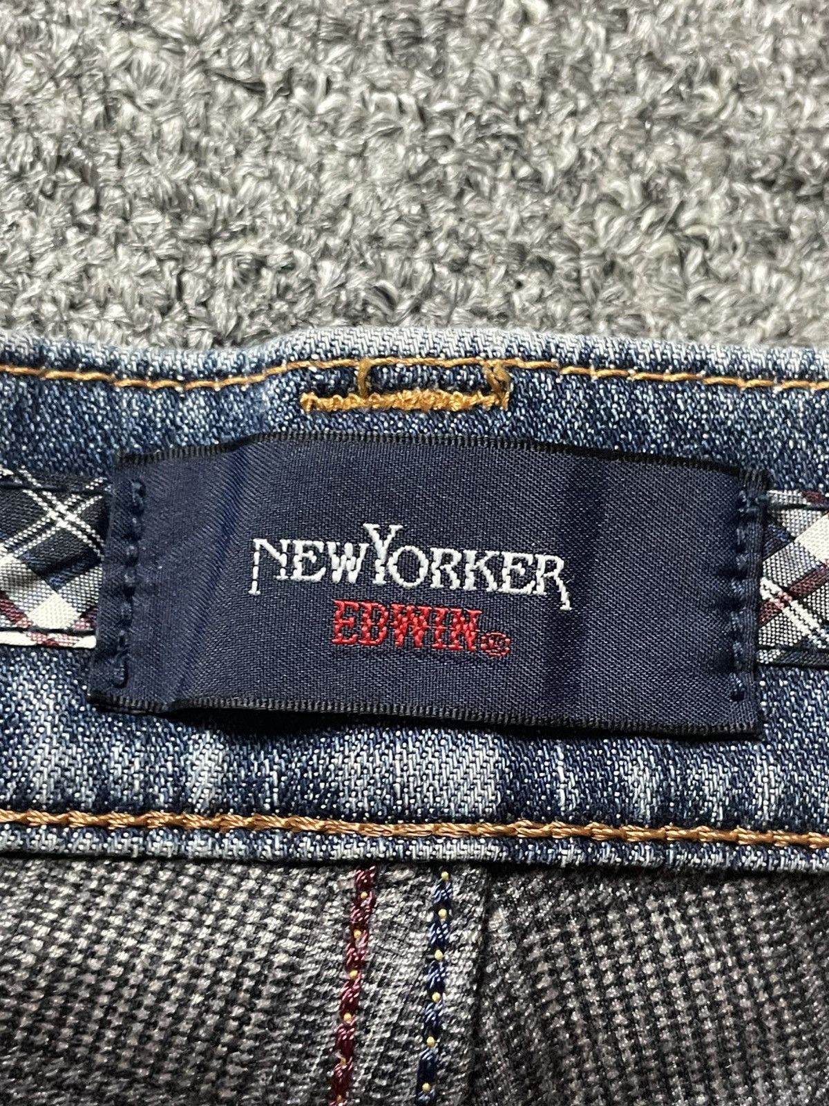 Edwin × Vintage Edwin x New Yorker Distressed Denim Slim Fit Jeans (111) Size US 33 - 8 Thumbnail