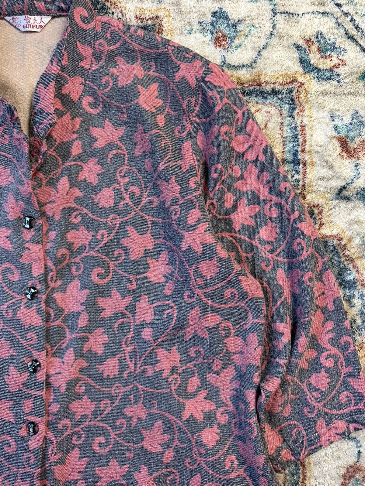 Vintage Vintage 1980s Gulford Floral Jacket Medium Size M / US 6-8 / IT 42-44 - 4 Thumbnail