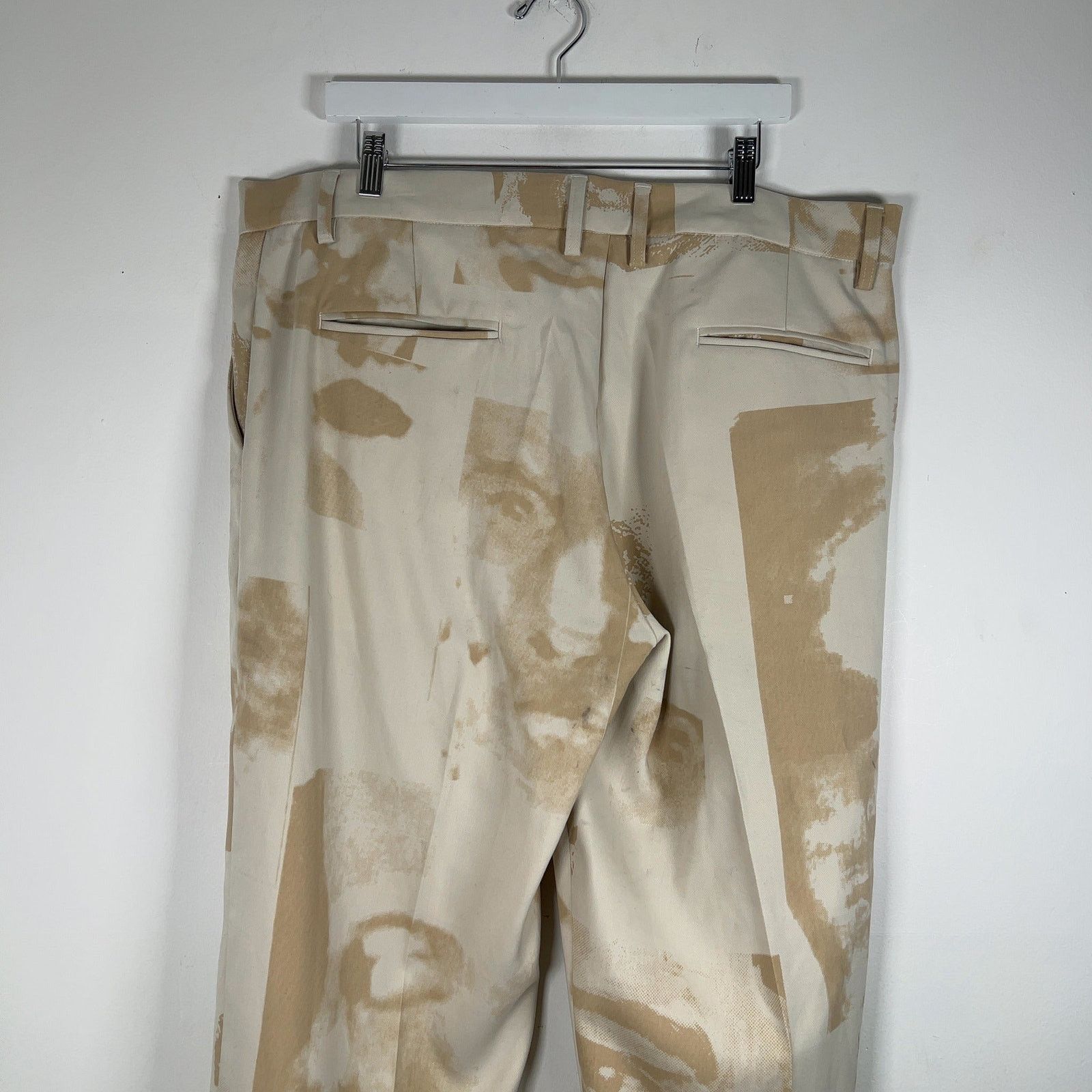 KidSuper KidSuper Face Collage Pleated Suit Trouser Pants Size US 40 / EU 56 - 5 Thumbnail