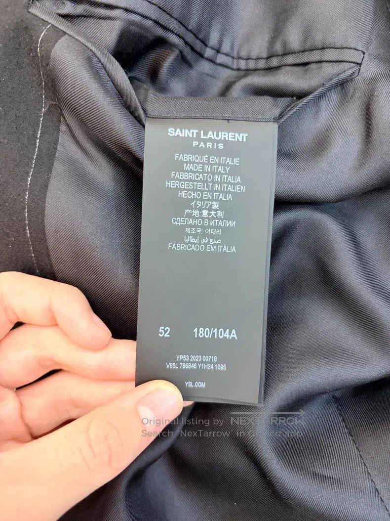 Saint Laurent Paris Saint Laurent Paris Double-Breasted Men's Suit Size US L / EU 52-54 / 3 - 4 Thumbnail
