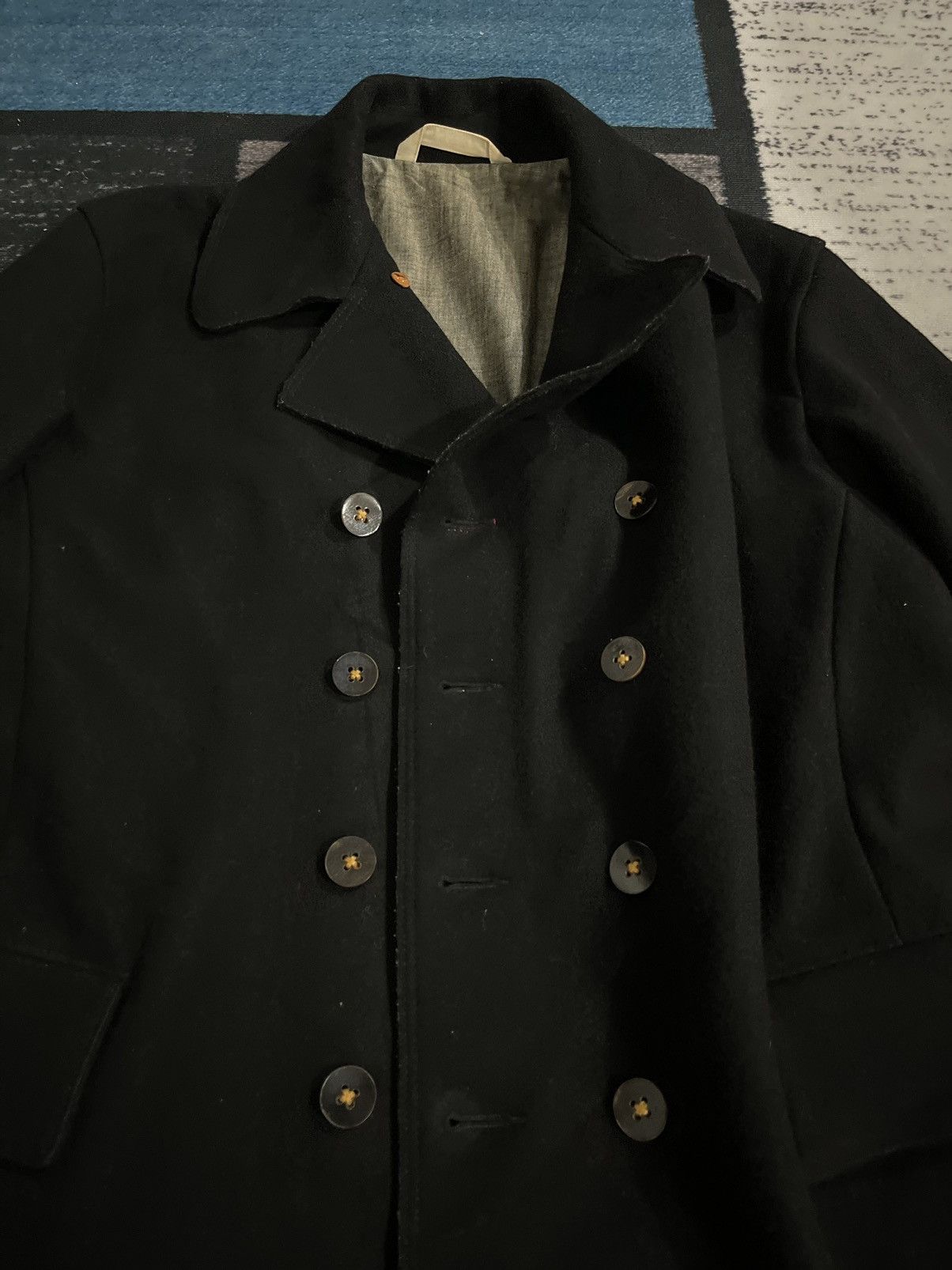 45rpm 45rpm Wool Double Breasted Jacket Size US XL / EU 56 / 4 - 6 Thumbnail