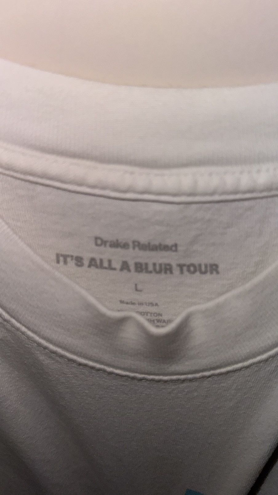 21 Savage × Drake ITS ALL A BLUR Tour Tee Size US L / EU 52-54 / 3 - 3 Thumbnail