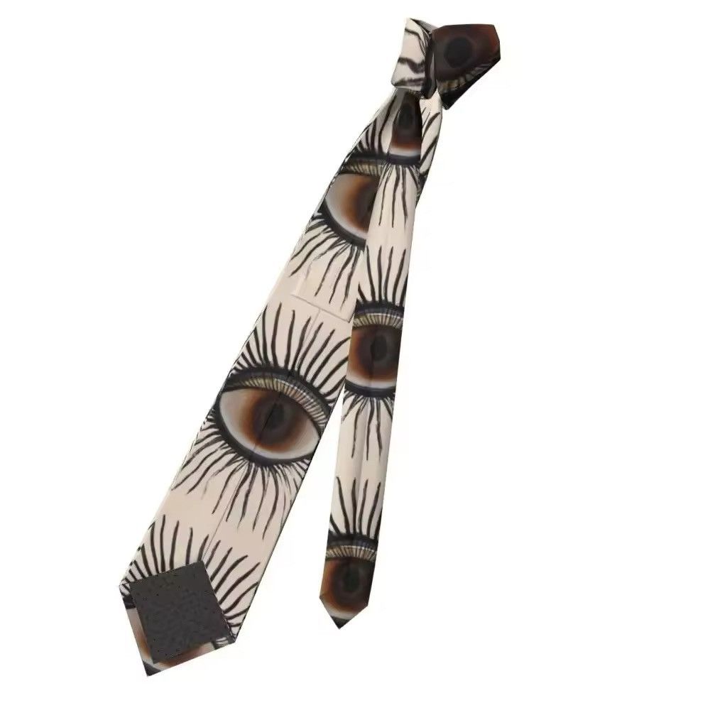 Other Eye Retro Casual Collar Neck Ties Size ONE SIZE - 7 Thumbnail