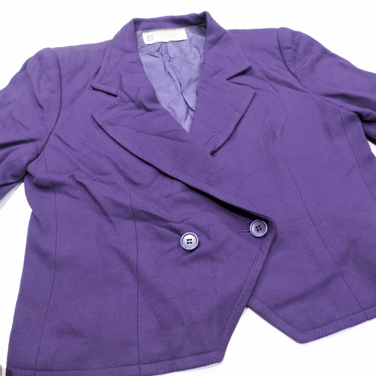 Givenchy GIVENCHY GLAMOUR SINGLE BUTTON CLOSURE TAILORED FIT BLAZER Size M / US 6-8 / IT 42-44 - 9 Thumbnail