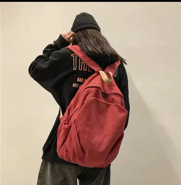 Japanese Brand Kitayama x Kon Fashion Canvas backpack aesthetic Size ONE SIZE - 8 Thumbnail