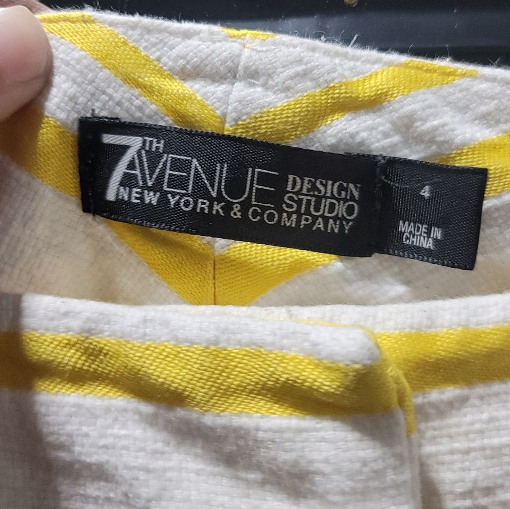 Other EUC 7th Avenue Design Studio By New York & Co.Striped Shorts Size 27" / US 4 / IT 40 - 8 Thumbnail