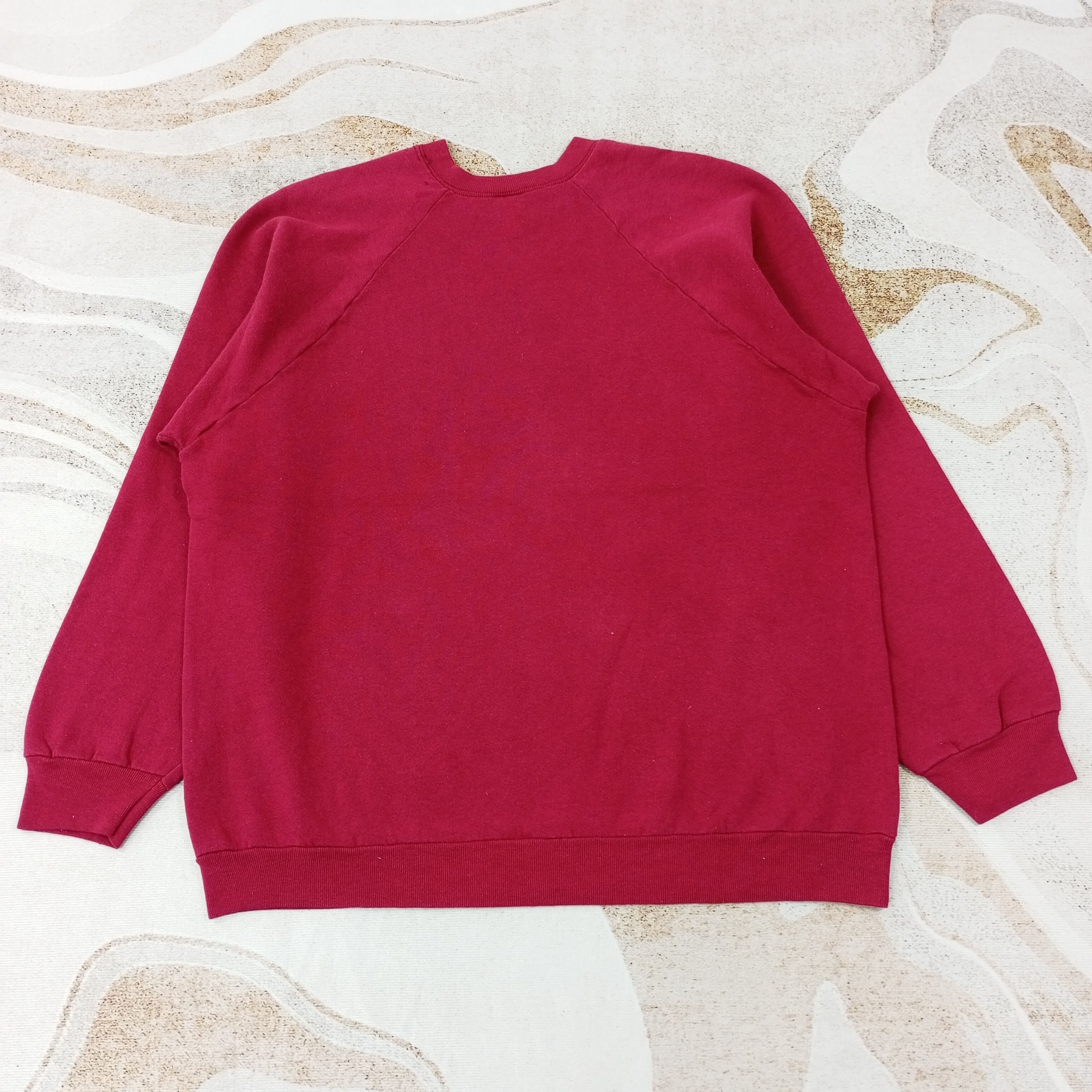 Fruit Of The Loom × Vintage Heart Beat Vintage Sweatshirt Size US L / EU 52-54 / 3 - 4 Thumbnail