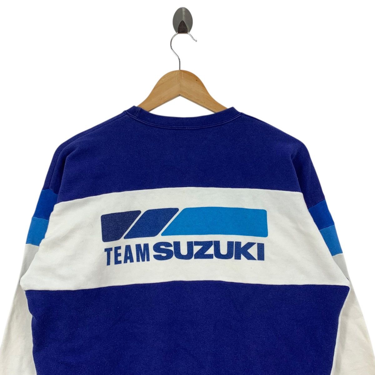 Vintage Vintage 90s TEAM SUZUKI Racing Formula One F1 Sweatshirt Size US L / EU 52-54 / 3 - 2 Thumbnail