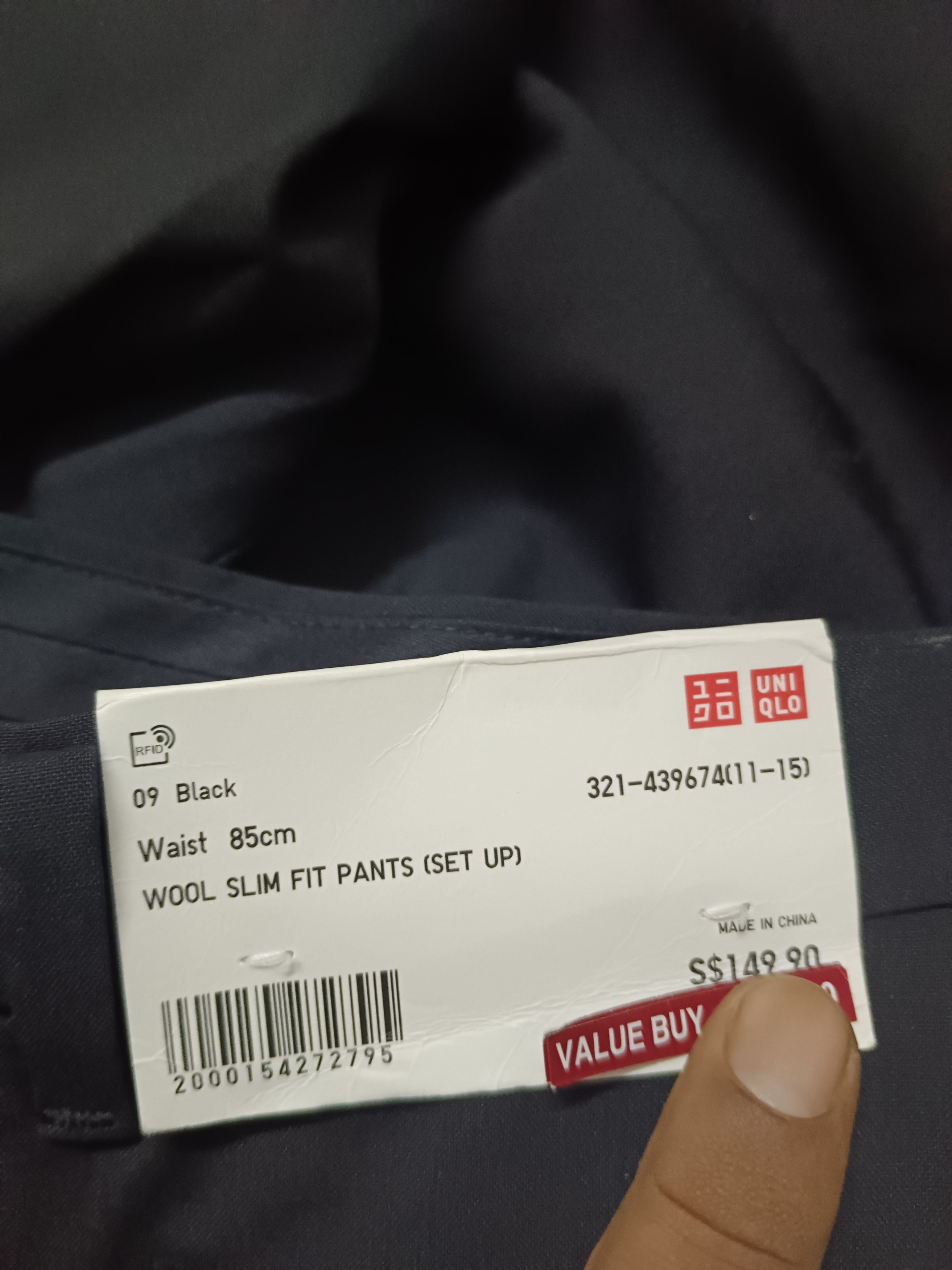 Japanese Brand × Jil Sander Uniqlo x Jil Sander +J Wool Slim Fit Pants Trousers Size US 34 / EU 50 - 6 Thumbnail