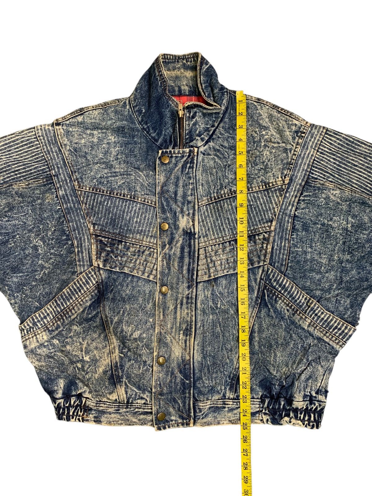 Japanese Brand Rare Design Vintage Slow Down Fashion Denim Jackets Size XXL / US 16-18 / IT 52-54 - 9 Thumbnail