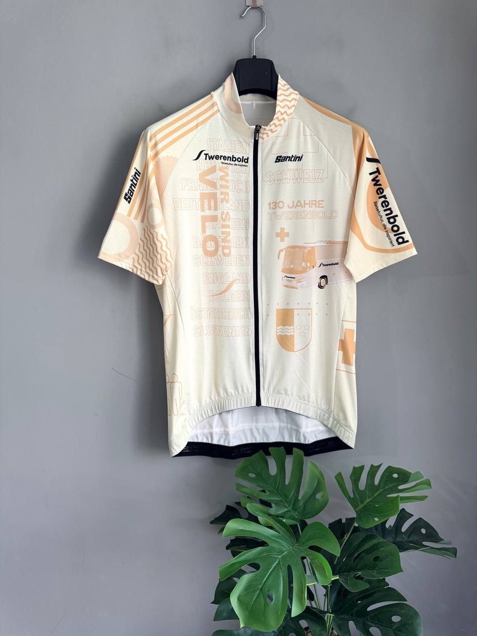 Other Santini SMS Short Sleeve Cycling Jersey, UNI Size XL-XXL Size US XL / EU 56 / 4 - 1 Thumbnail