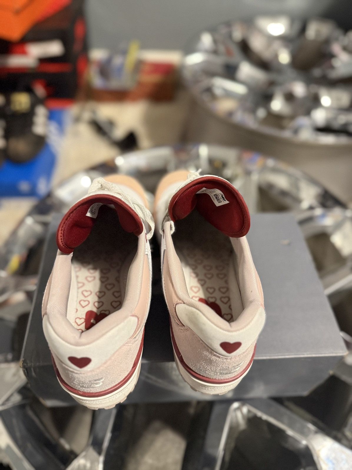 New Balance New balance 550 white scarlet Size US 10 / IT 40 - 8 Thumbnail