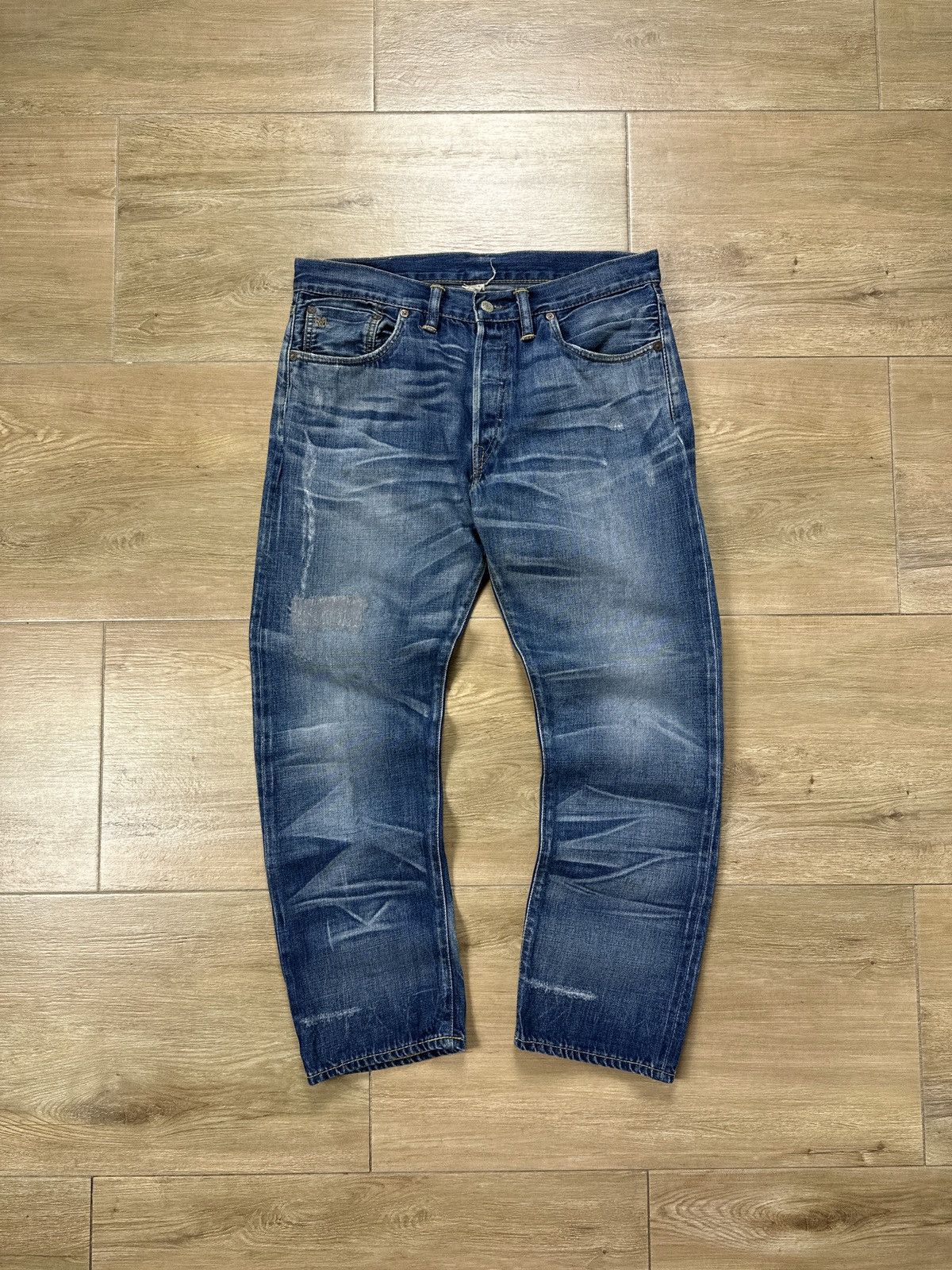 Polo Ralph Lauren × RRL Ralph Lauren × Ralph Lauren RRL Polo Ralph Lauren Boy Fit Women’s Selvedge Denim Jeans Size 29" - 1 Thumbnail