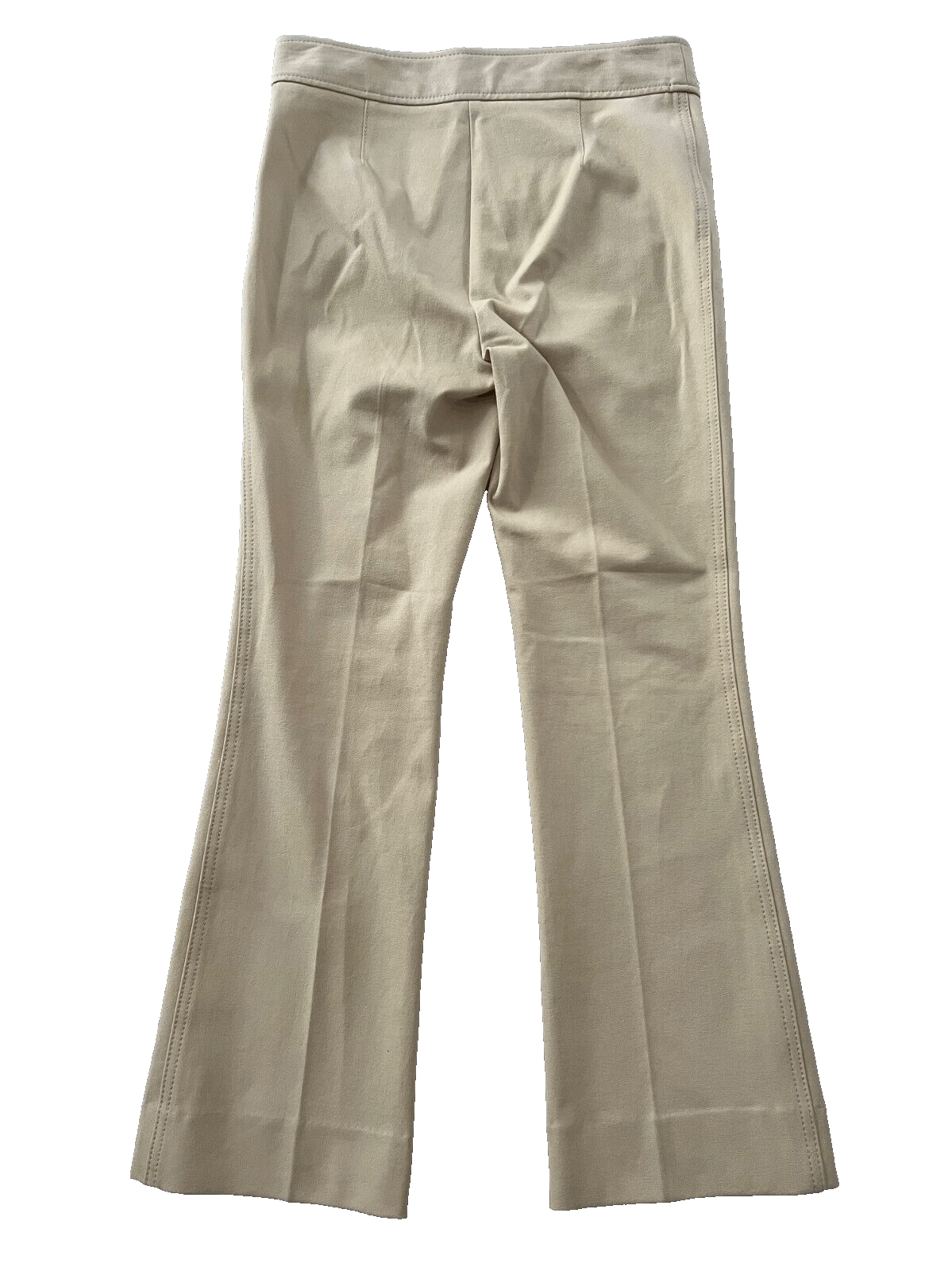 Derek Lam 10 Crosby Derek Lam 10 Crosby Robyn Sailor Flare Trousers Beige 6 Size 28" / US 6 / IT 42 - 6 Thumbnail
