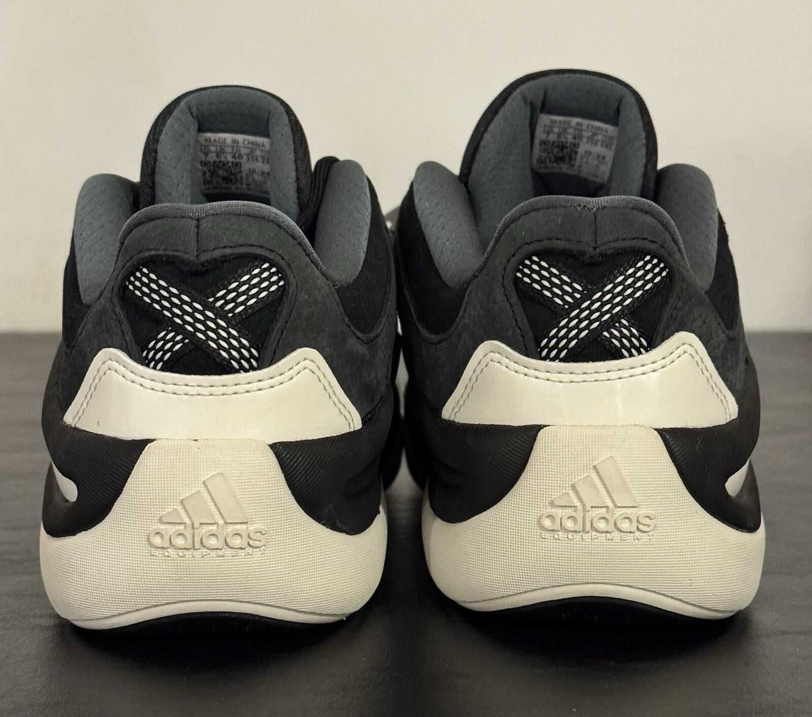Adidas Size 7 - adidas Crazy 8 Low Black White Size US 7 / EU 40 - 4 Thumbnail