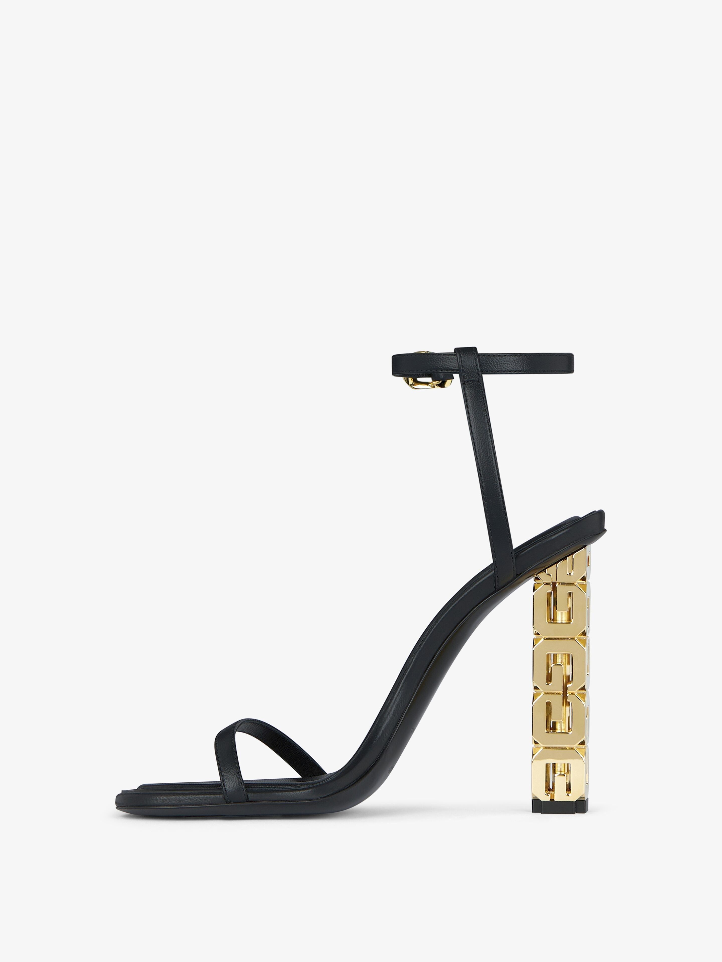 Givenchy oc11z0725 G Cube Sandals in Black Size US 5.5 / IT 35.5 - 2 Thumbnail