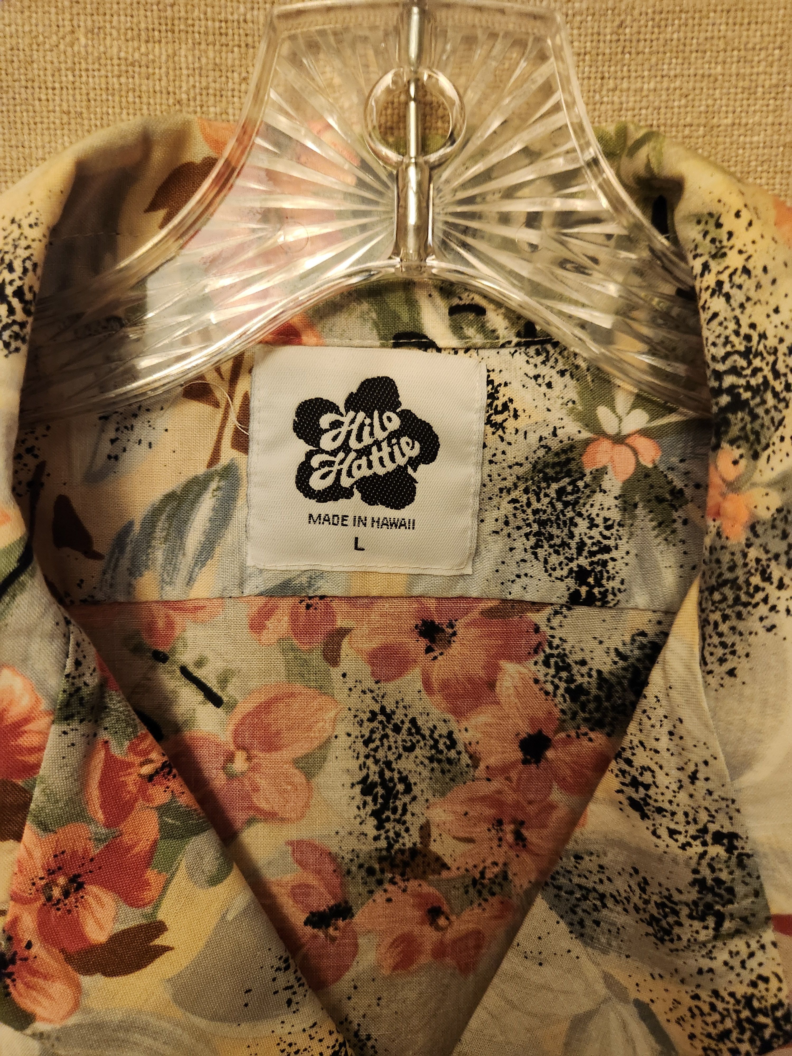 Hilo Hattie Vintage 80's 100% Cotton Floral Camp Shirt Size US L / EU 52-54 / 3 - 3 Thumbnail