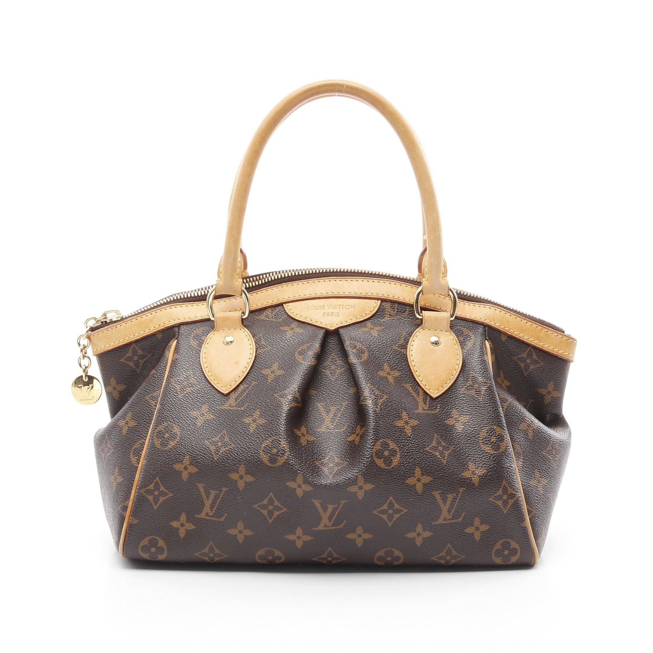 Louis Vuitton Louis Vuitton Tivoli Pm Monogram Handbag Leather Brown Size ONE SIZE - 1 Thumbnail