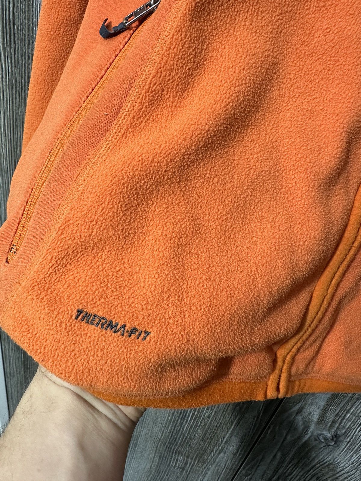Nike × Nike ACG × Vintage 🍊Vintage Nike acg zip fleece jacket sweatshirt y2k uk drill Size M / US 6-8 / IT 42-44 - 5 Thumbnail