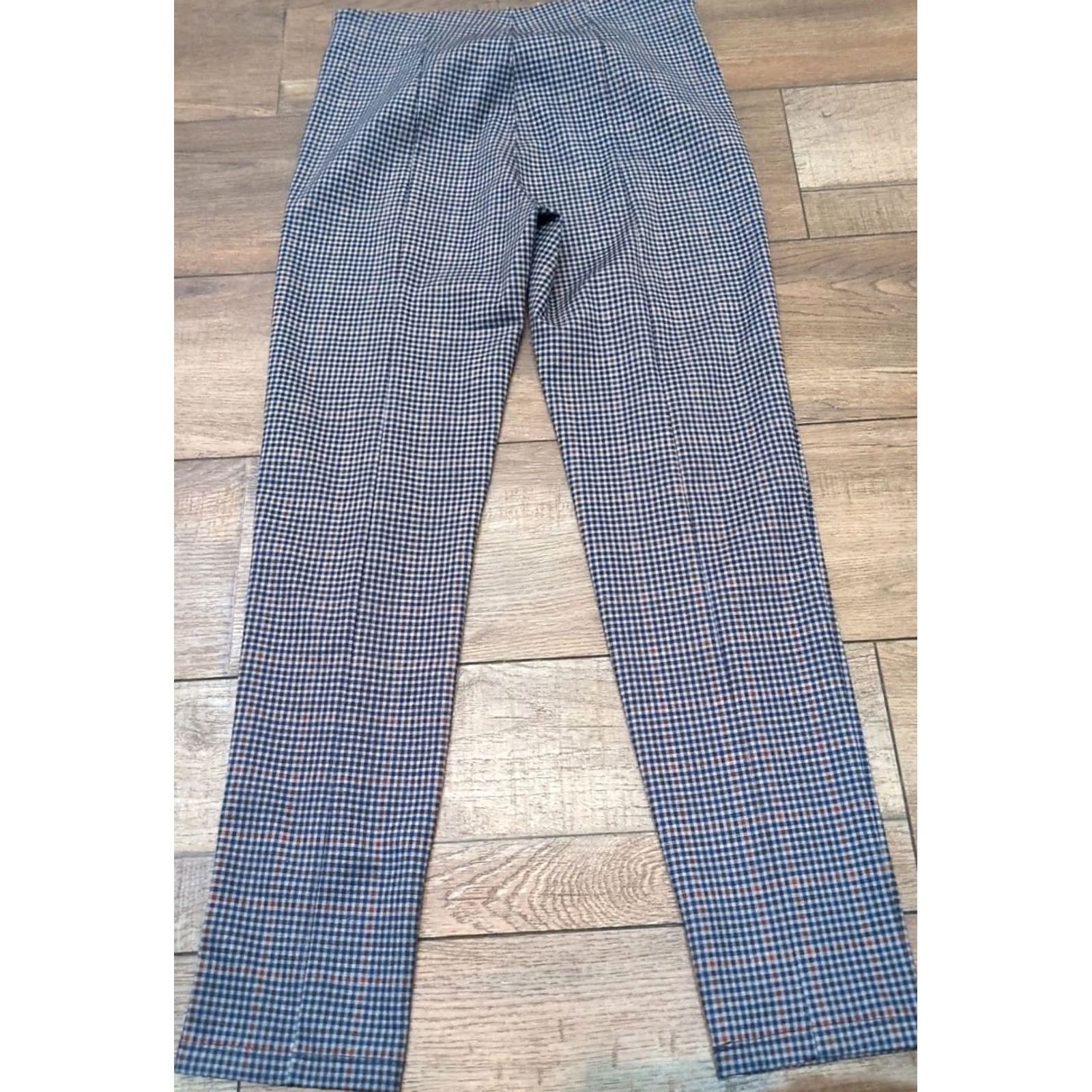 Sanctuary Sanctuary Women's Dress Pants - XS - Plaid - High Rise - Regular - Multicolor Rayon Pants Size 26" / US 2 / IT 38 - 4 Thumbnail