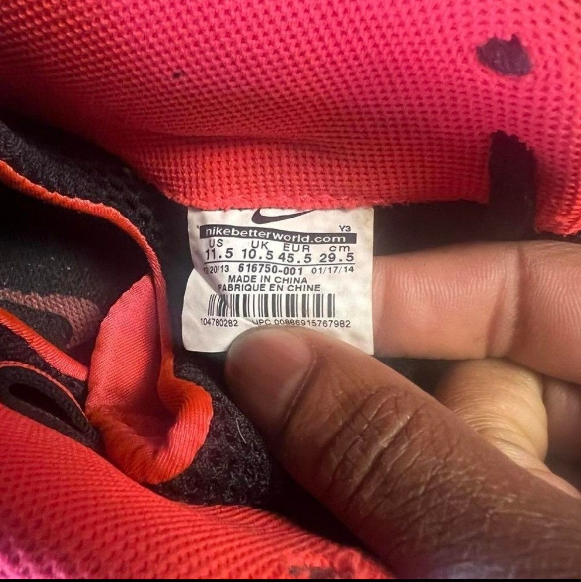 Kanye West × Nike Nike Foamposite 2014 Yeezy Mens Size 11.5 Size US 11.5 / EU 44-45 - 5 Thumbnail
