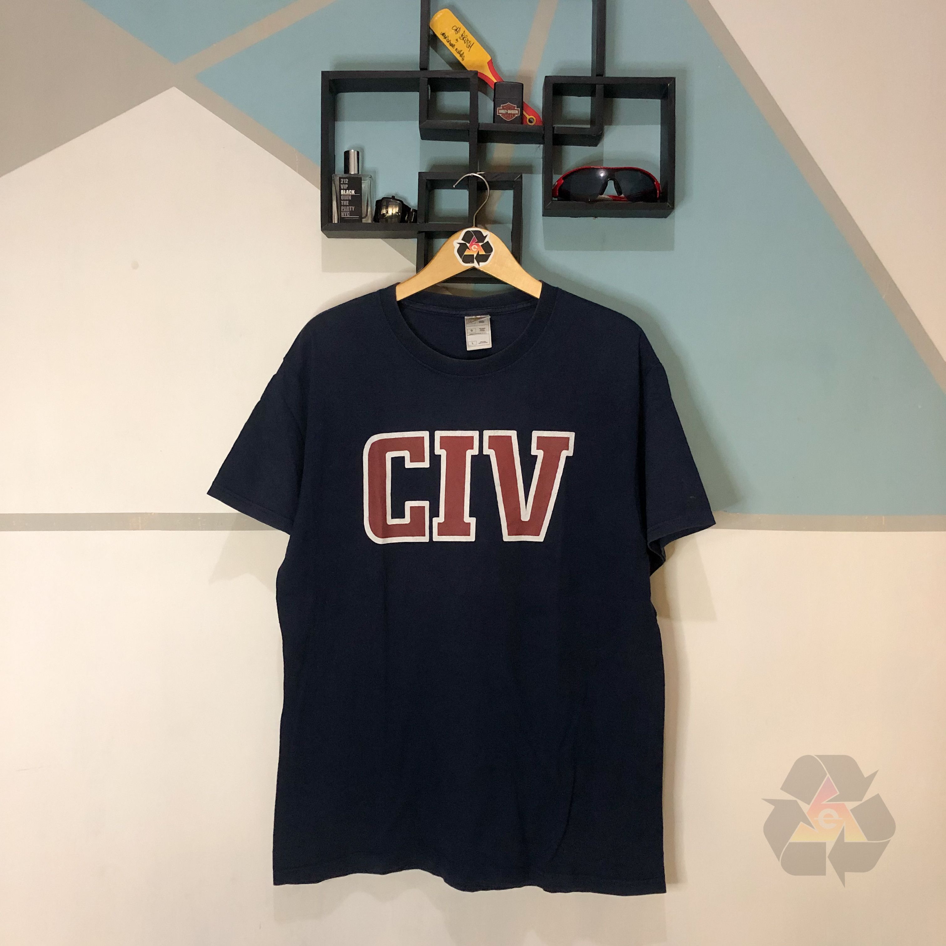 Band Tees Vintage CIV Set Your Goal Band Punk Hardcore T-shirt Size US L / EU 52-54 / 3 - 2 Thumbnail