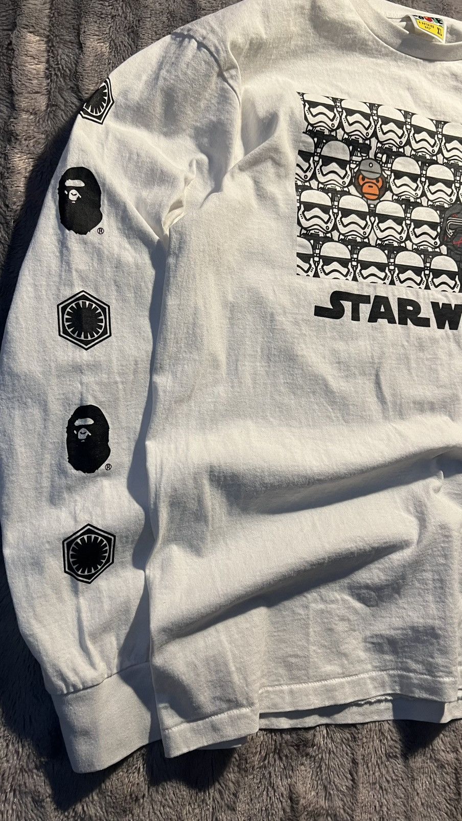 Bape × Star Wars Bape x starwars longsleeve Size US XL / EU 56 / 4 - 6 Thumbnail