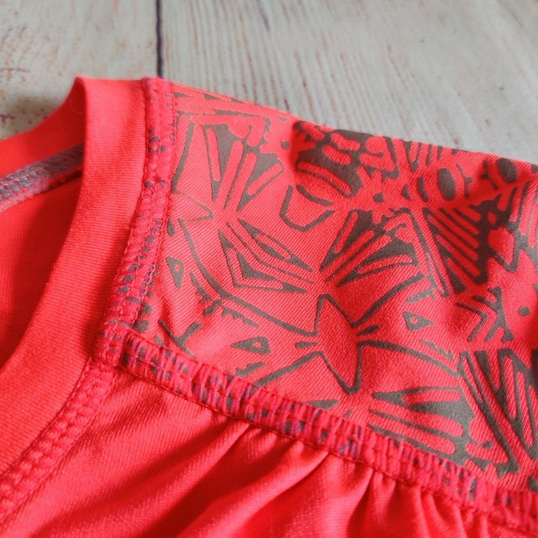 Athleta Athleta v-neck bright coral athletic long sleeve top sz XS Size XS / US 0-2 / IT 36-38 - 7 Thumbnail