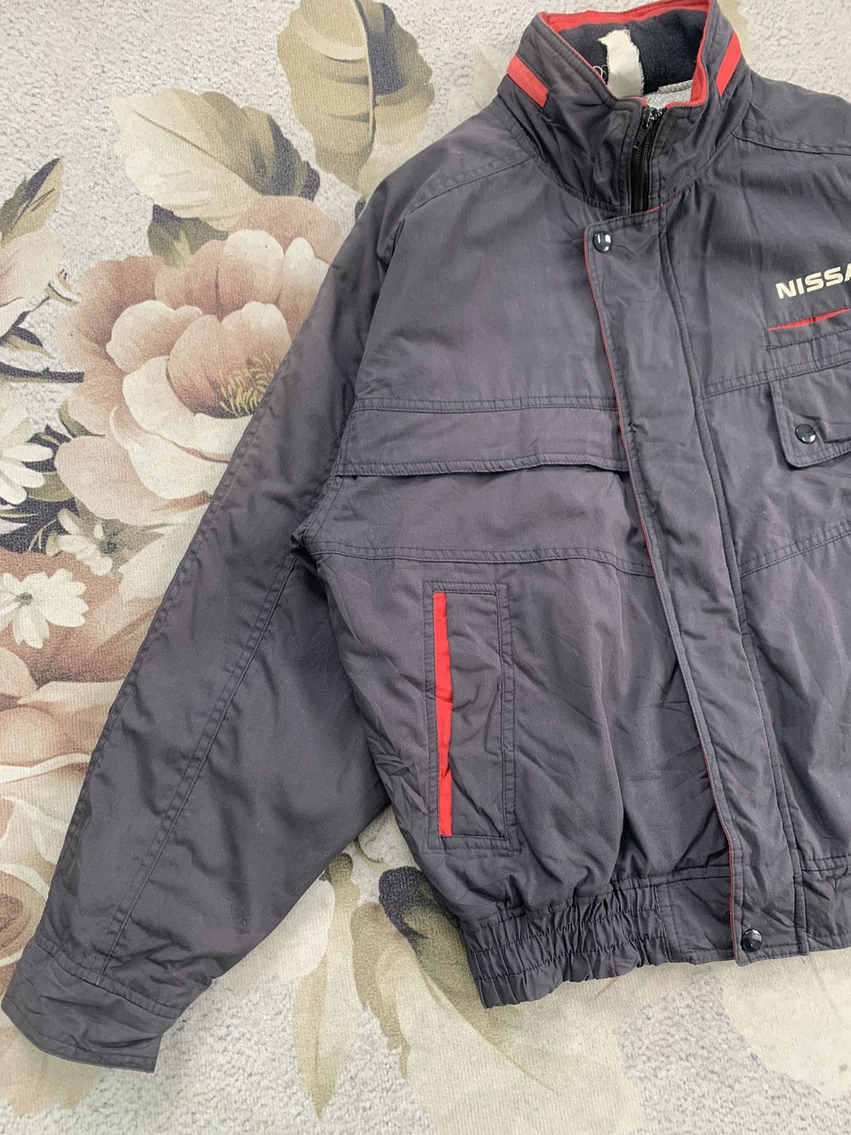 Japanese Brand × Vintage Vtg Sunfaded Nissan Jacket Size US L / EU 52-54 / 3 - 3 Thumbnail