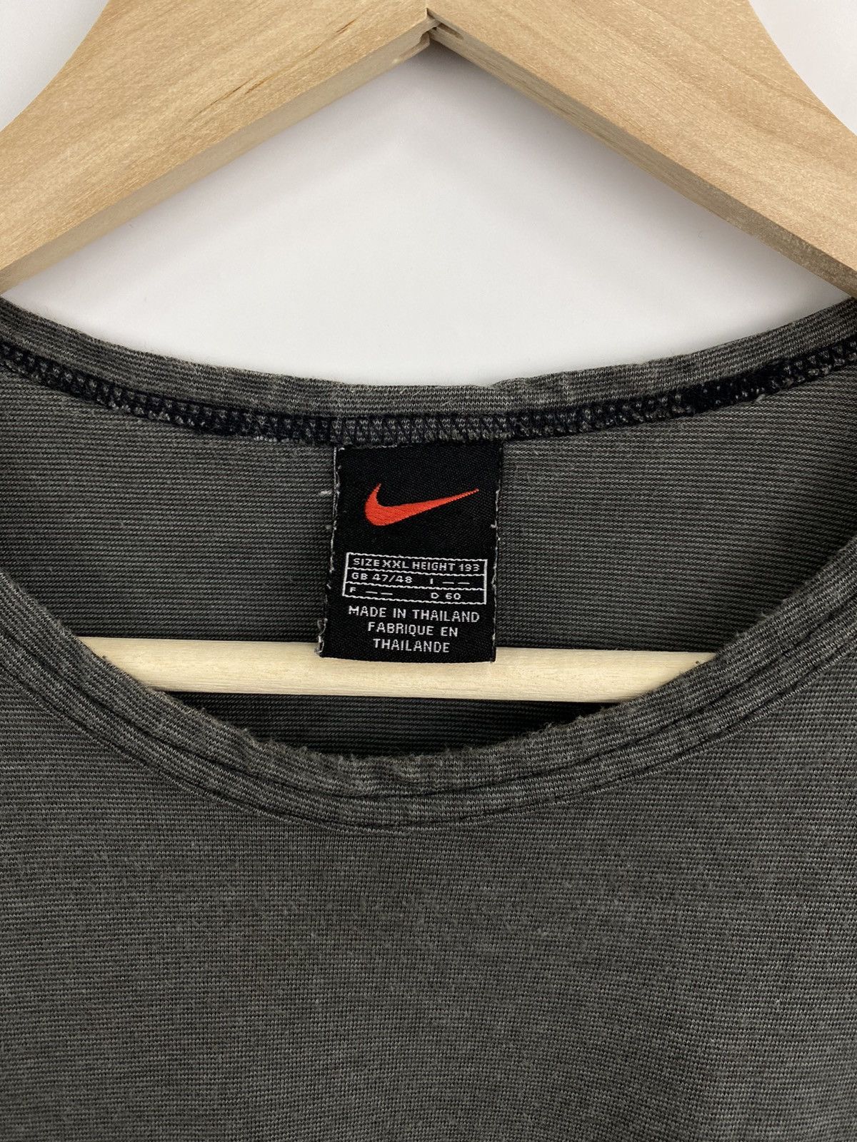 Nike 🇺🇸 Vintage 90s Nike Rare Made in USA T-Shirt Y2K Size US XXL / EU 58 / 5 - 5 Thumbnail
