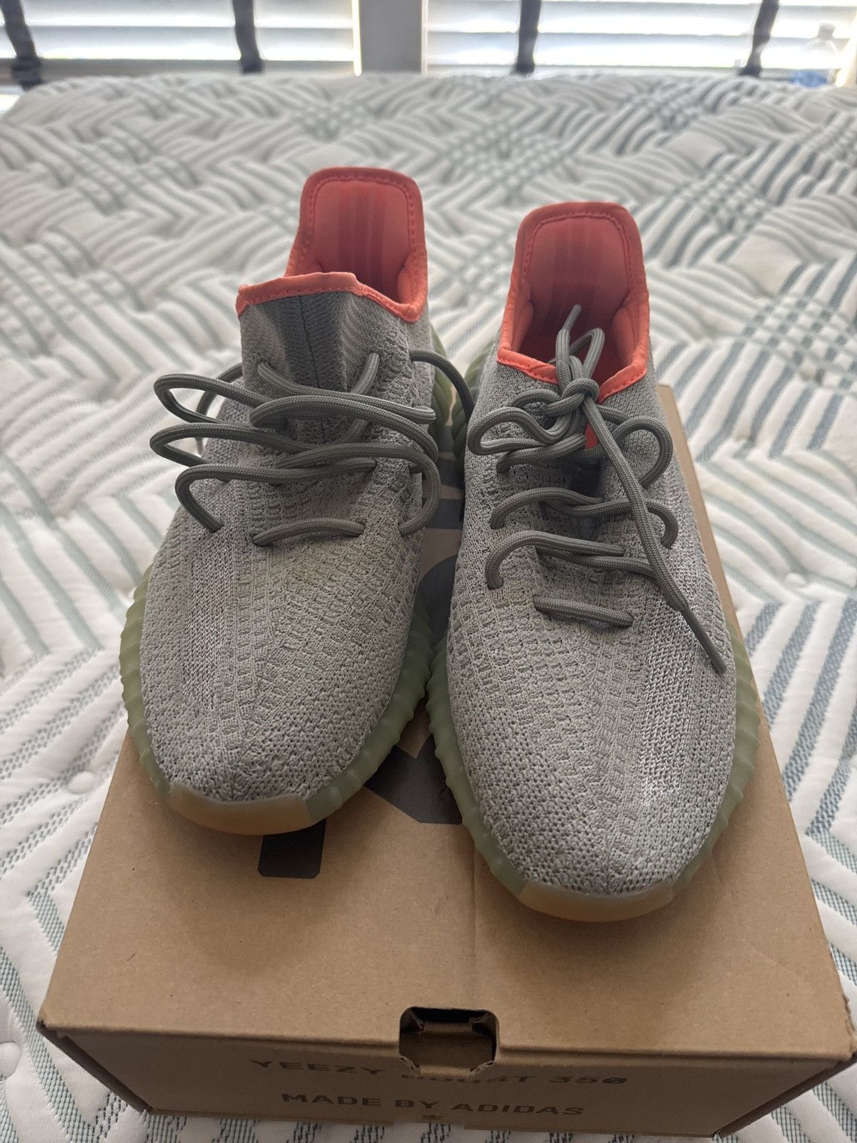 Adidas Yeezy 350 boost dessert sage Size US 9.5 / EU 42-43 - 3 Thumbnail